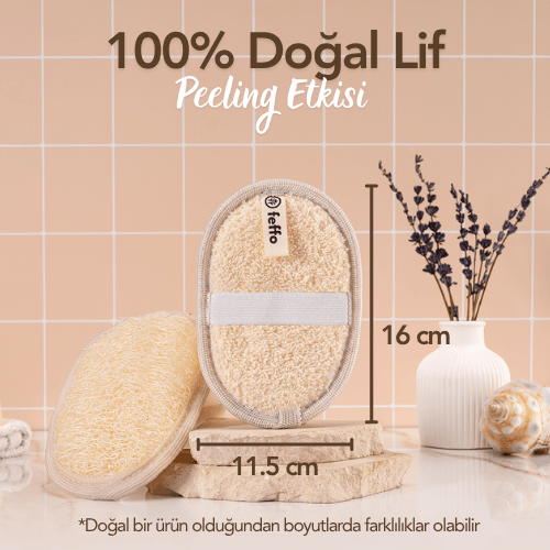 DOĞAL KABAK LİFİ - 2'Lİ