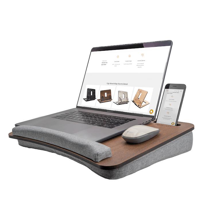 LS011 Minderli Laptop Standı