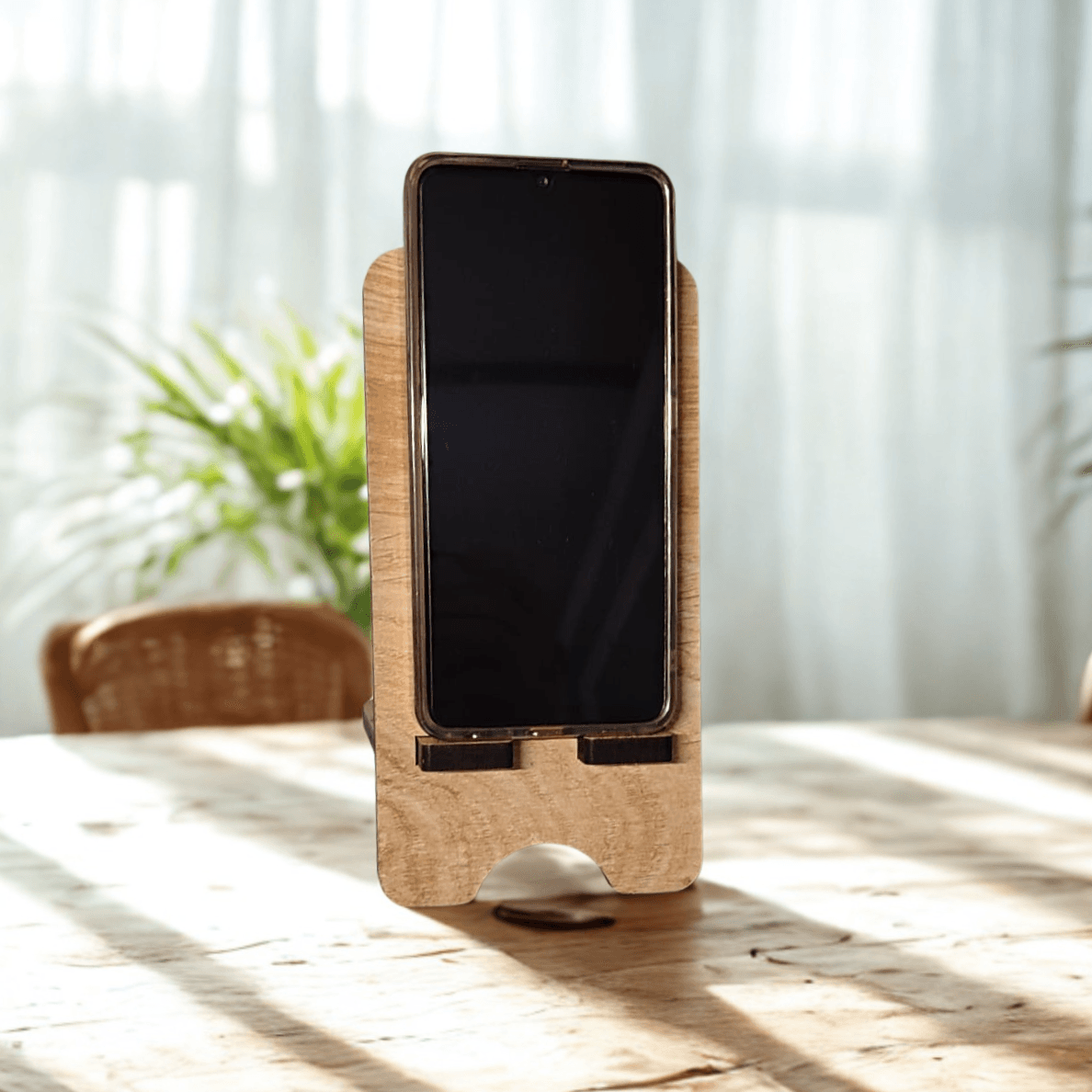 AHŞAP TELEFON STANDI-10'LU