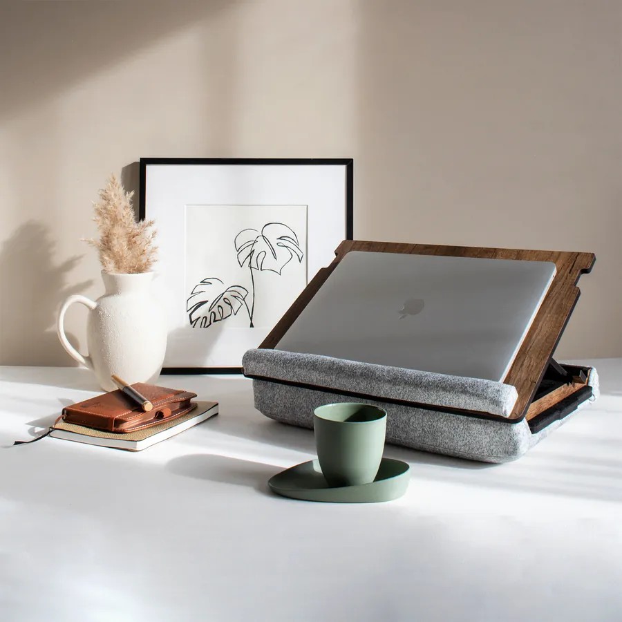 Laptopkissen - Laptray mit Kissen, Laptop Tisch für Sofa, Lap Desk für Laptop