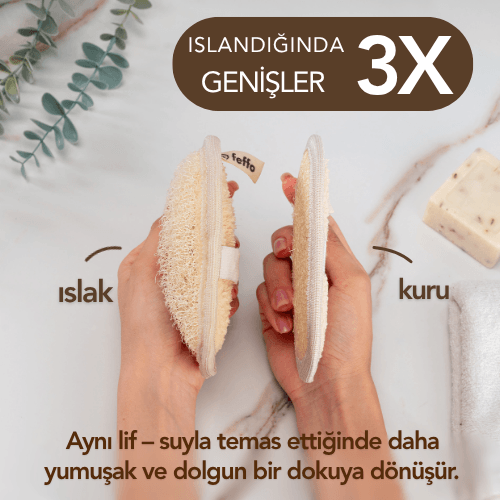DOĞAL KABAK LİFİ - 2'Lİ