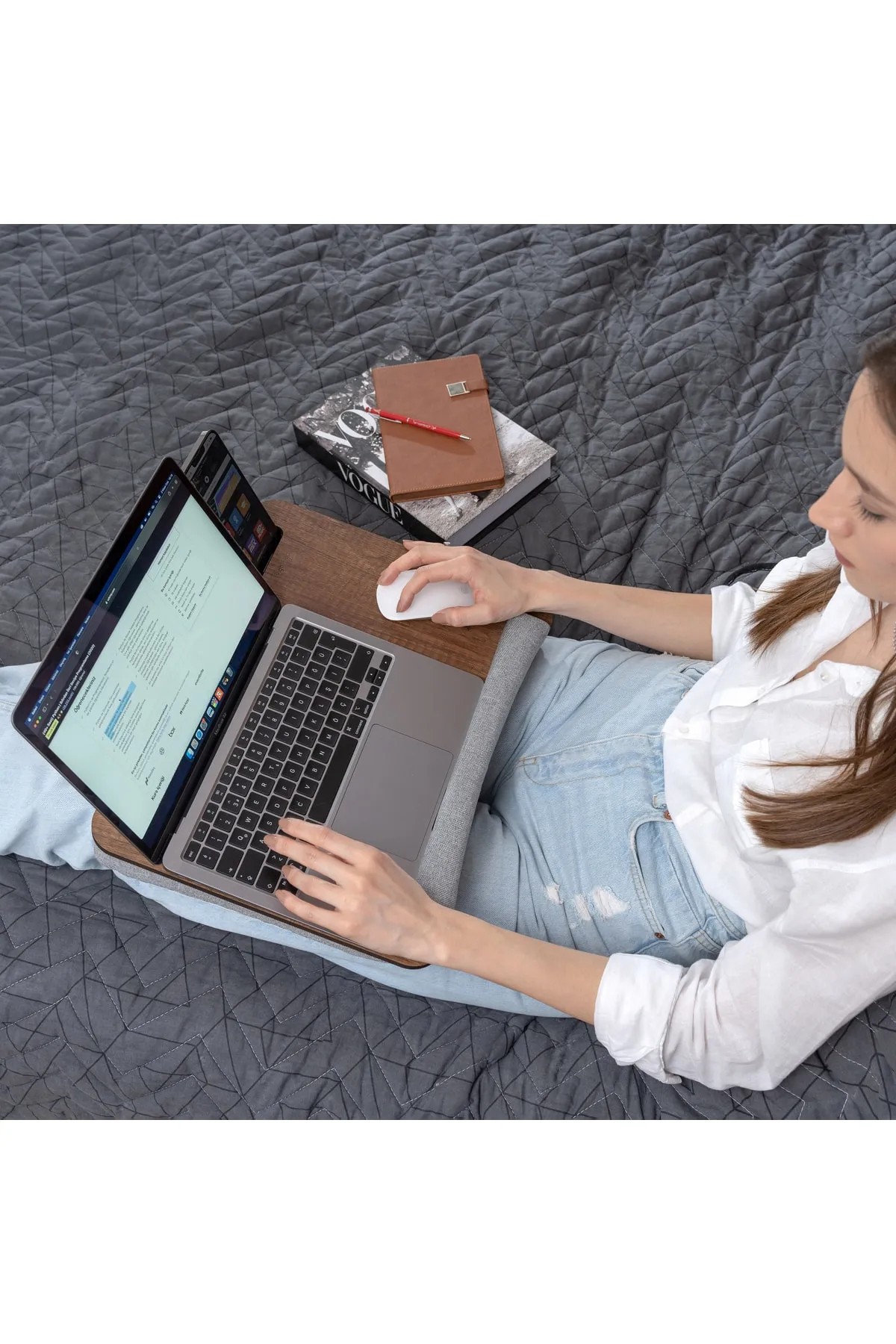LS011 Minderli Laptop Standı