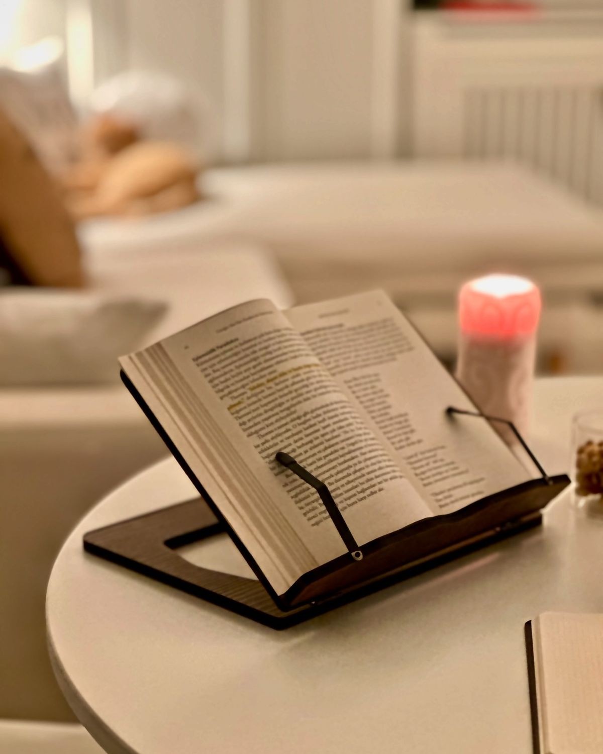 Buchständer, Rezeptbuchständer, Kochbuchständer für die Küche, Bücherständer für die Anzeige, Buchhalter zum Lesen im Bett