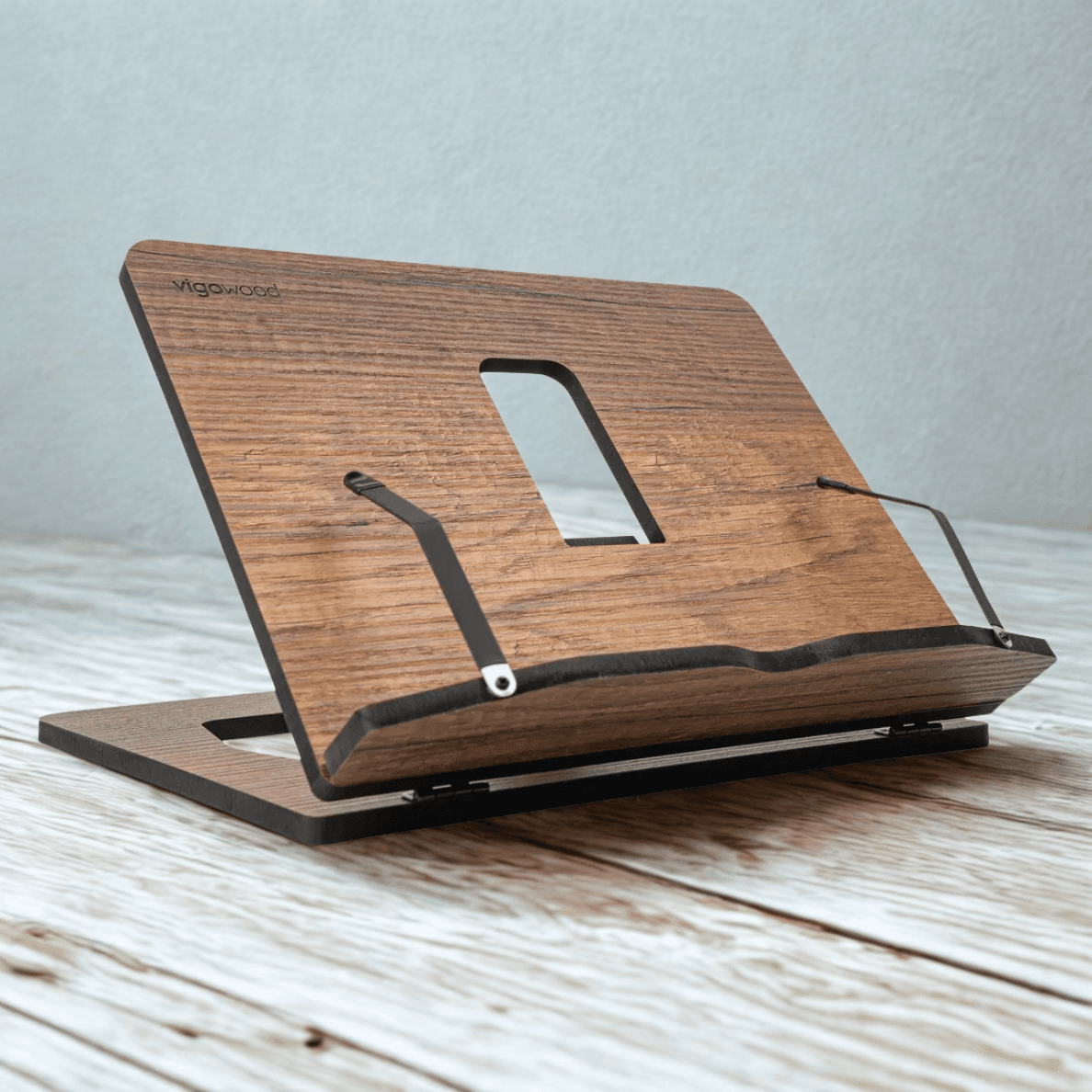 Buchständer, Rezeptbuchständer, Kochbuchständer für die Küche, Bücherständer für die Anzeige, Buchhalter zum Lesen im Bett
