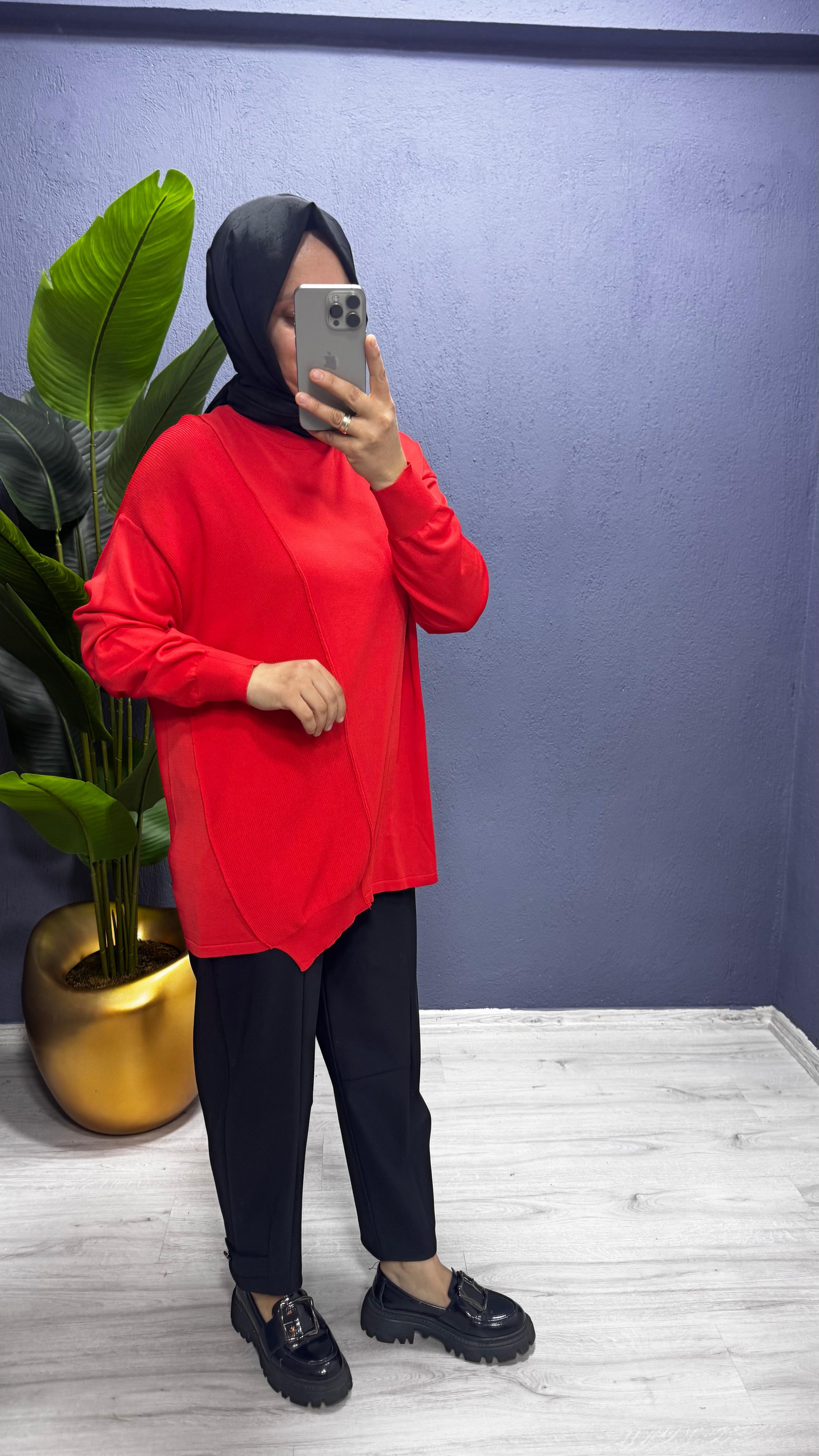 Sentez Nirvana Paçası Apoletli Etek (5609)