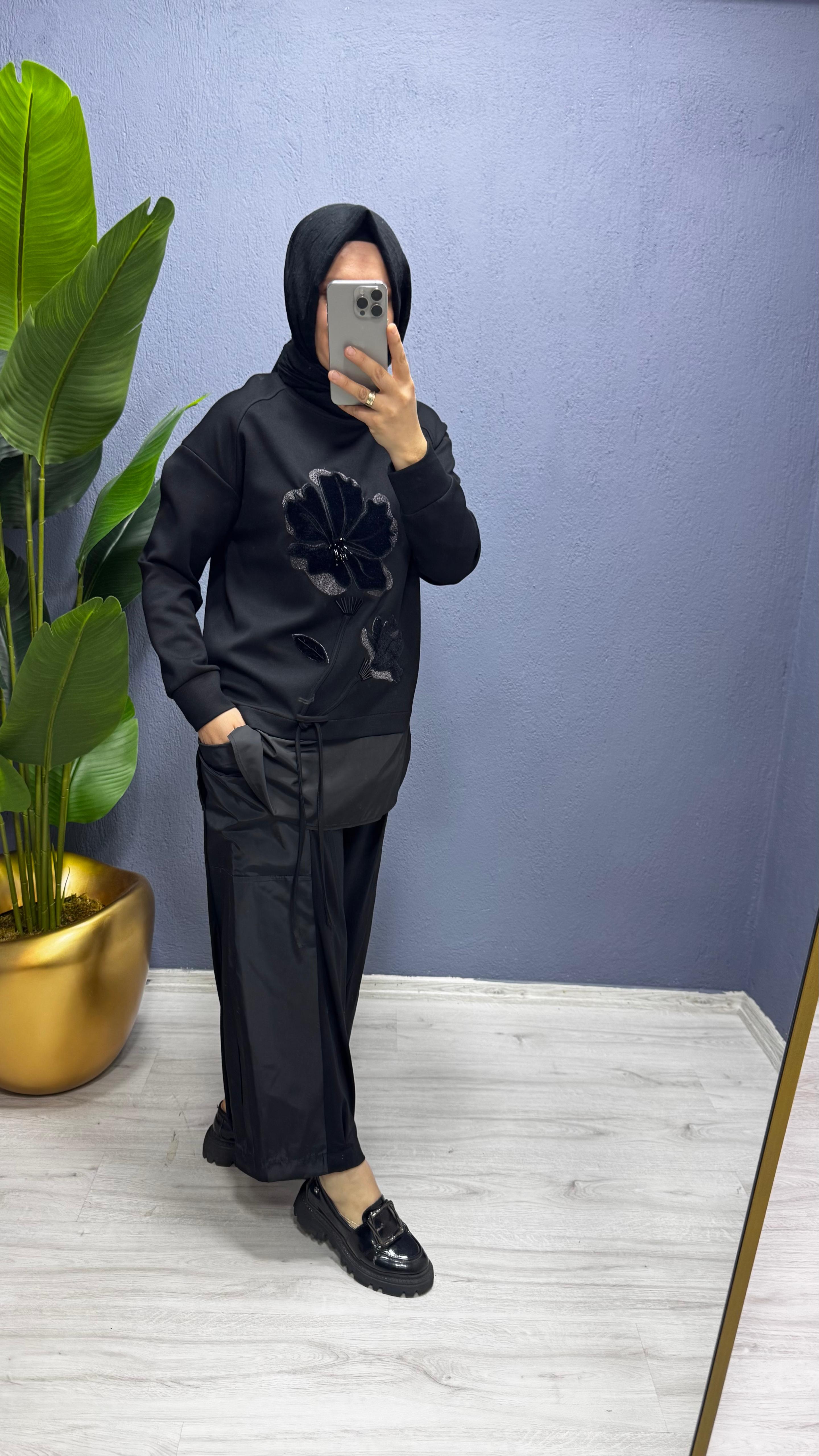 Sentez Naura Konbinli  Pantolon (5608)