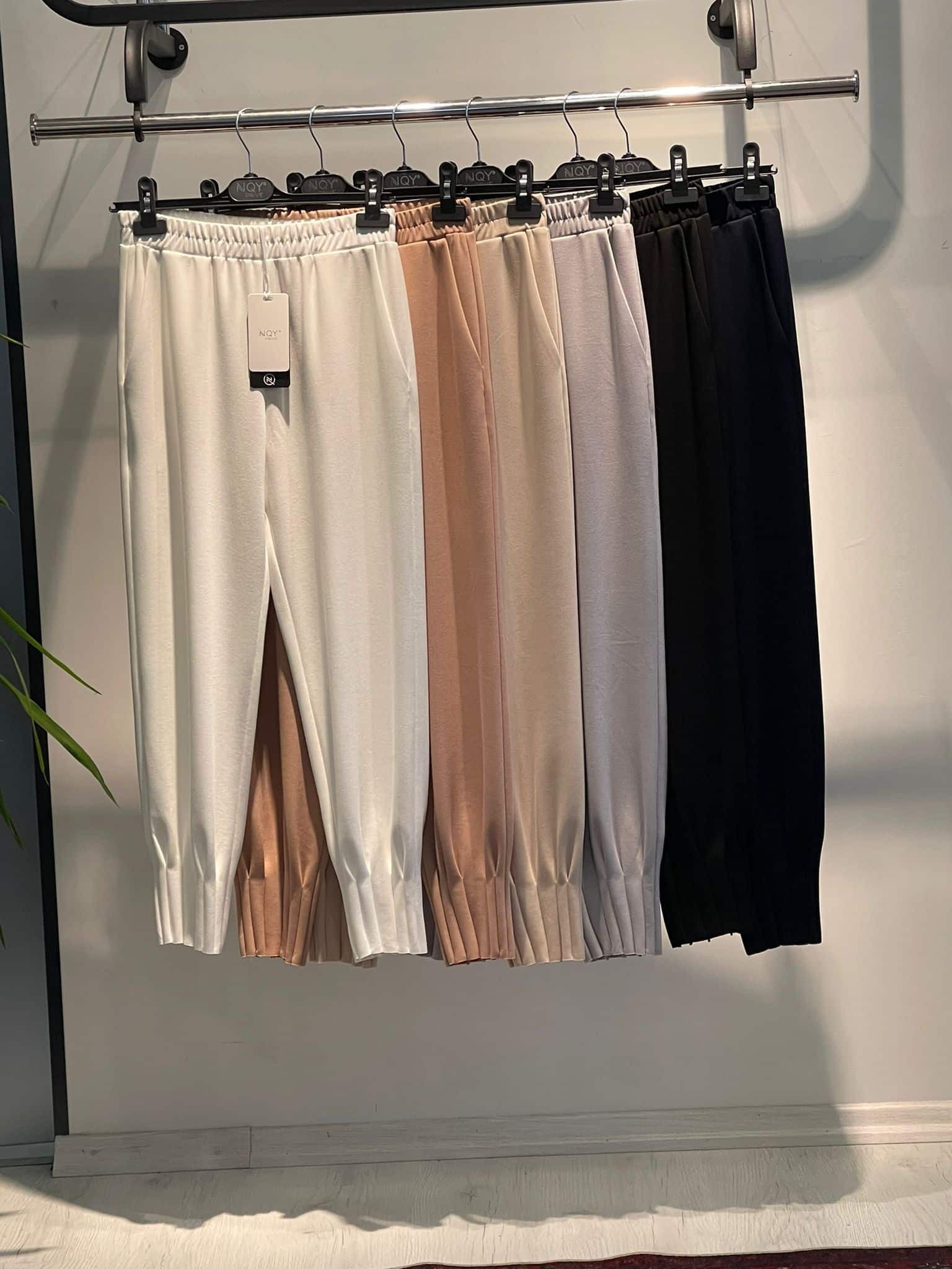 NQY Bileği Pile Detaylı Pantolon (02032)