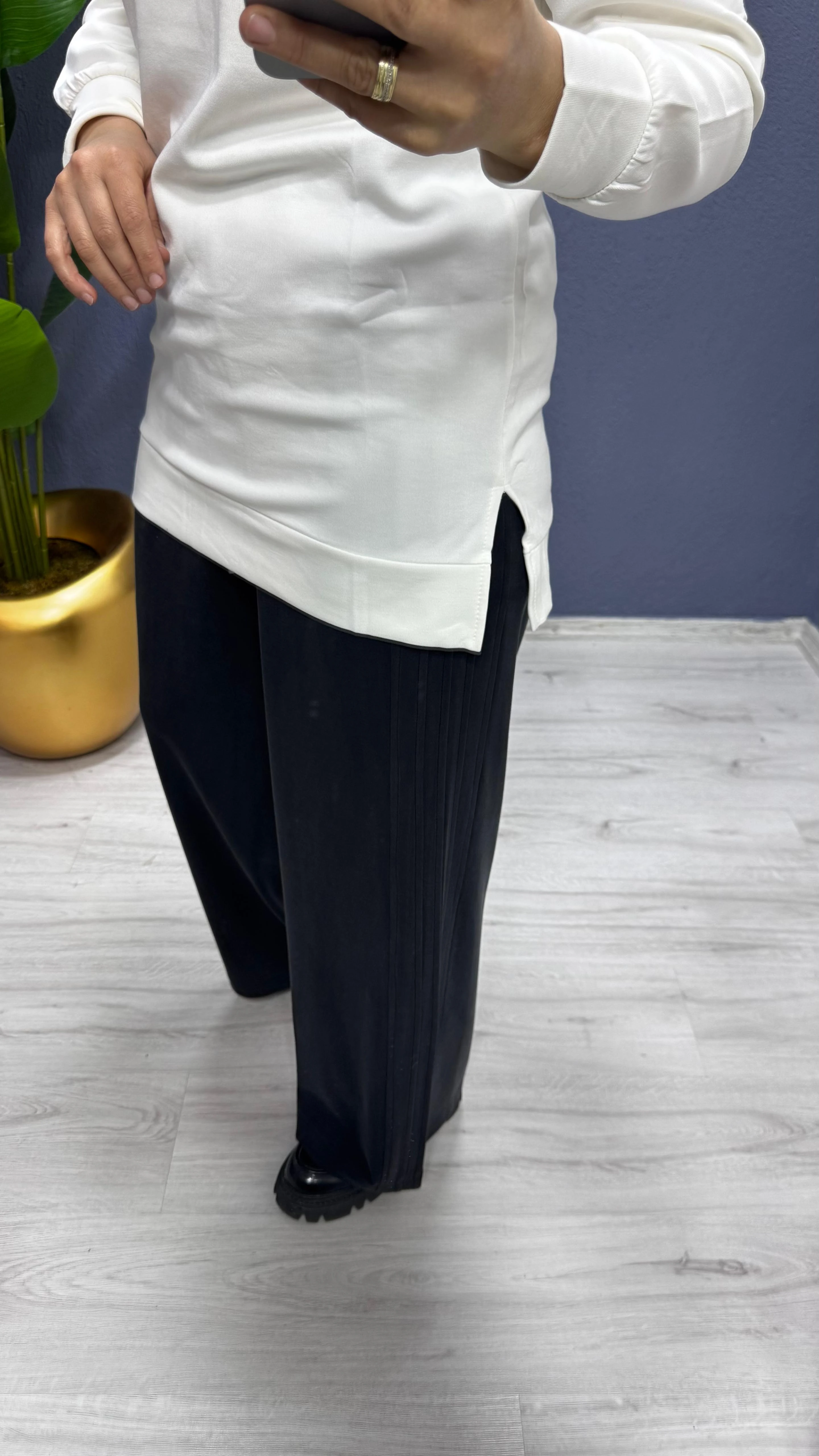 Sentez Doha Yanı Nevrülü  Pantolon (5622)