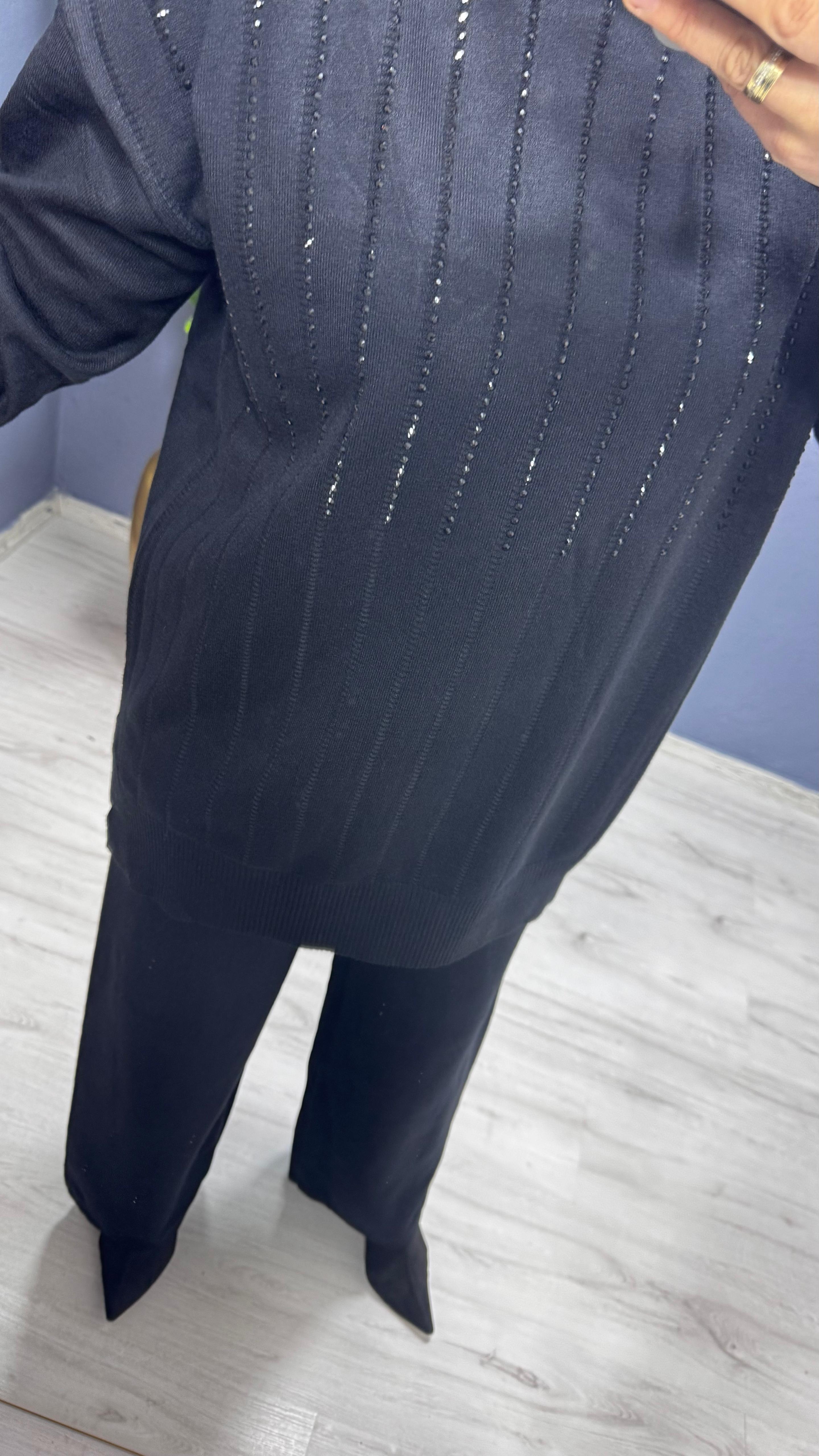 Fuat Gürşen  Triko Pantolonlu Takım 4350