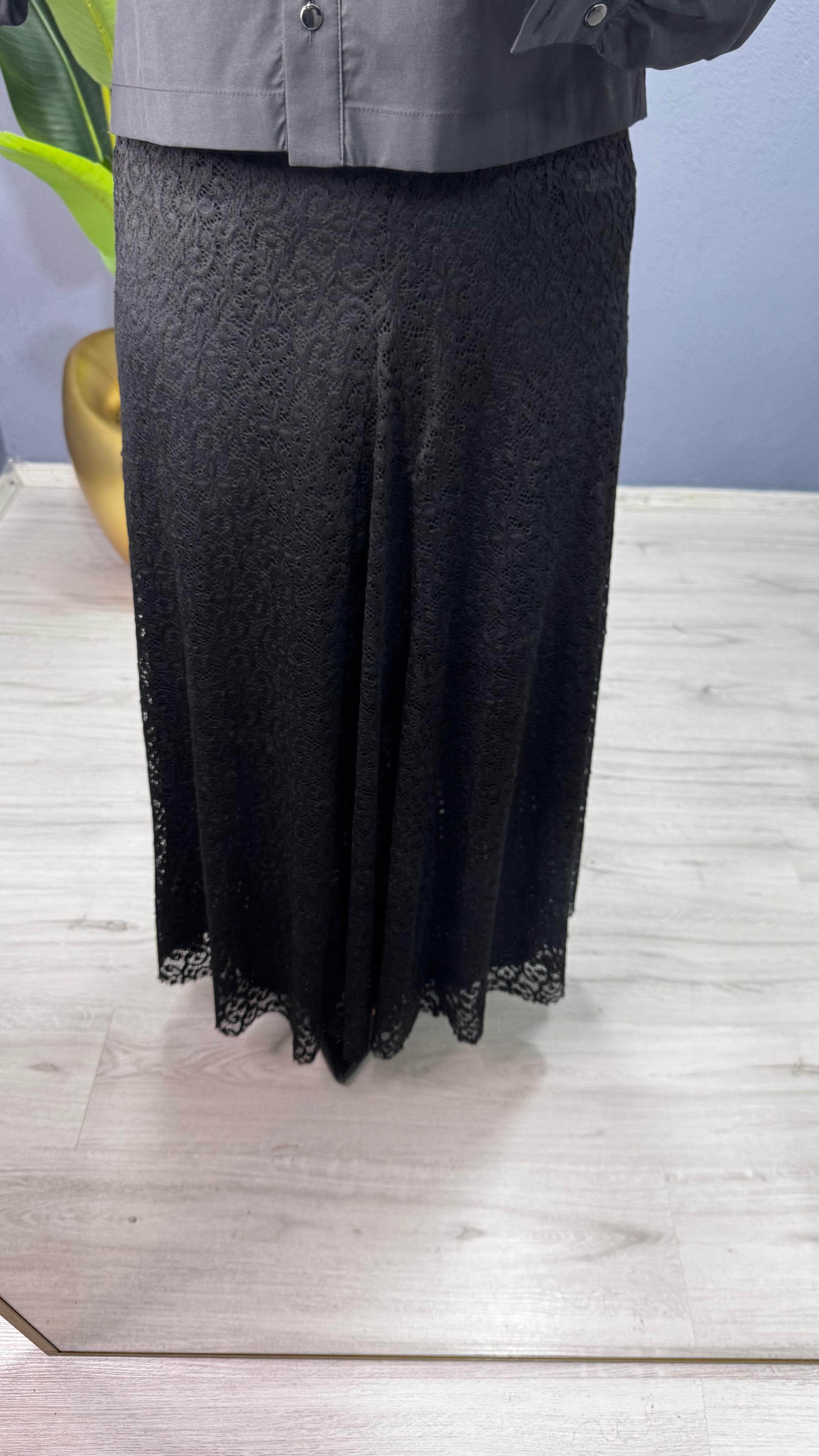 Ceremony Volanlı Dantel Etek (w-6618)