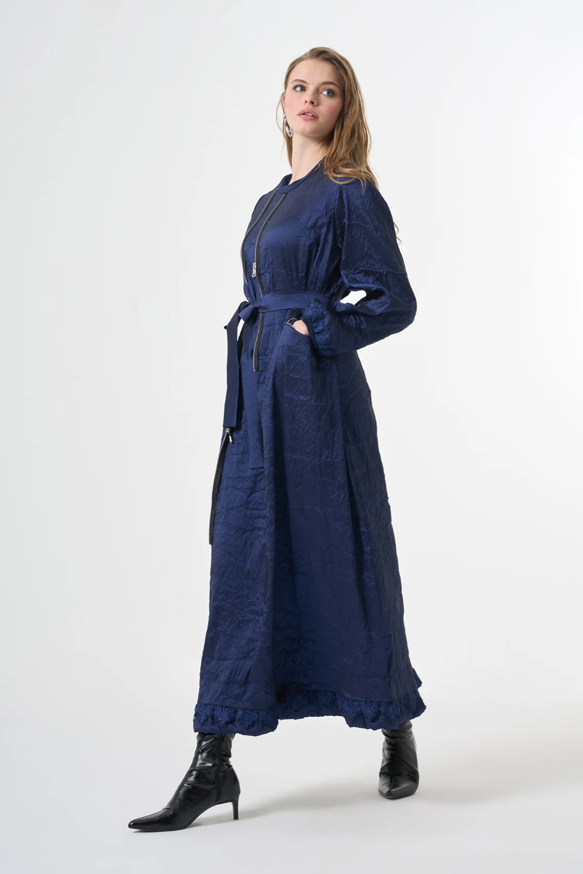 Misswhence Tafta Crush Elbise  (38804)