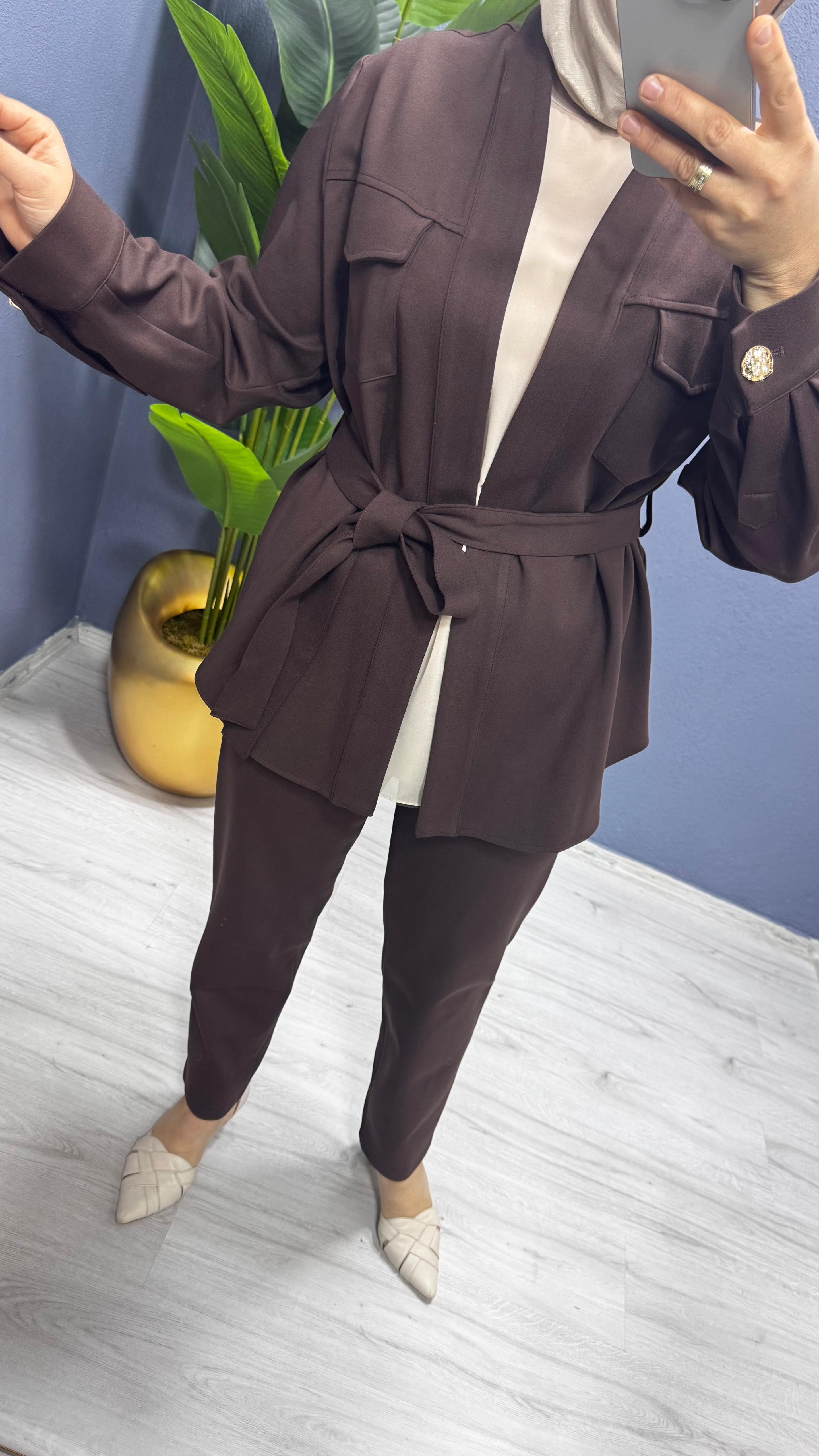 Ceremony Havuç Paça ÇelikPantolon (w-6317)