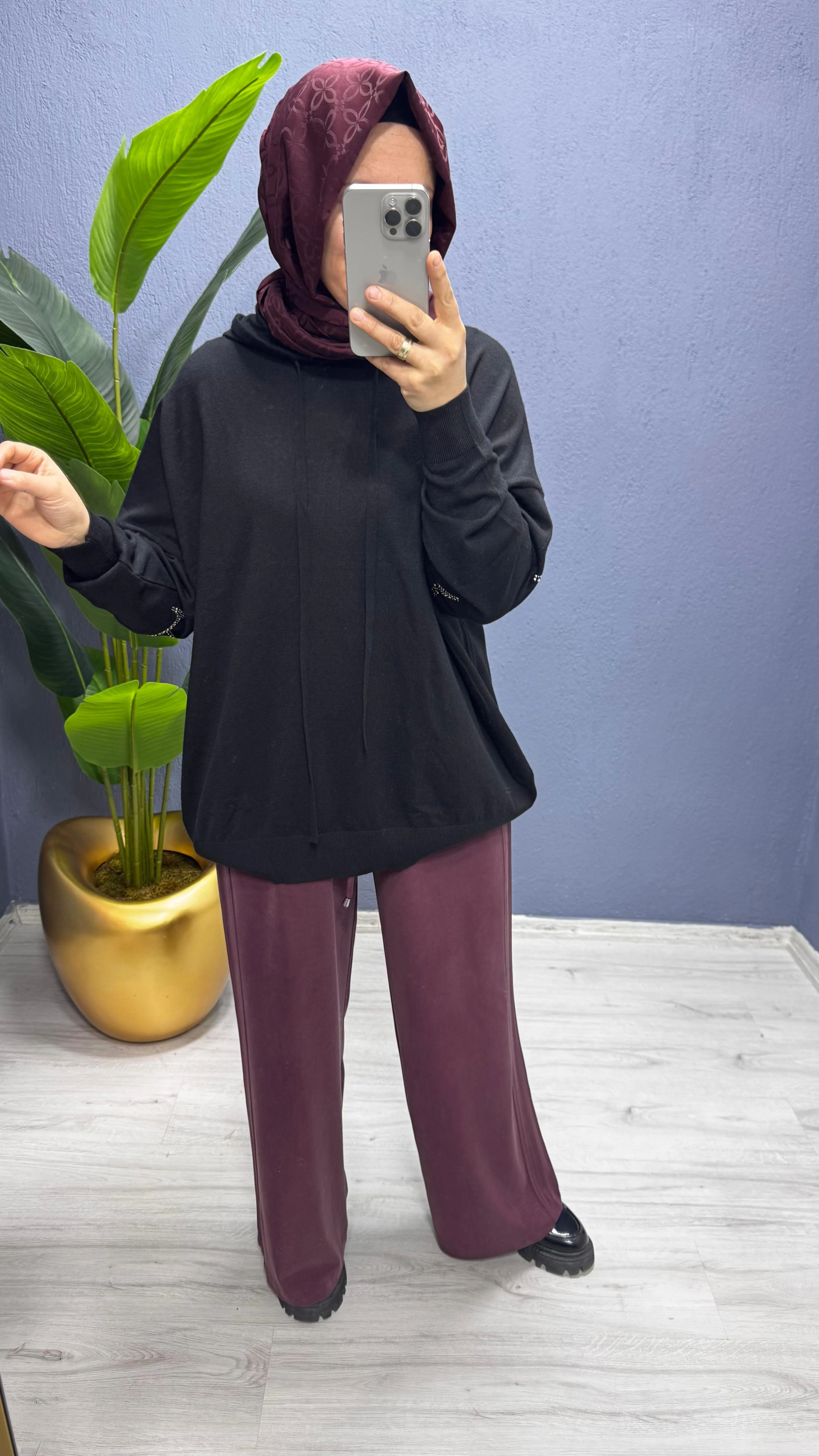 Sentez Doha Yanı Nevrülü  Pantolon (5622)