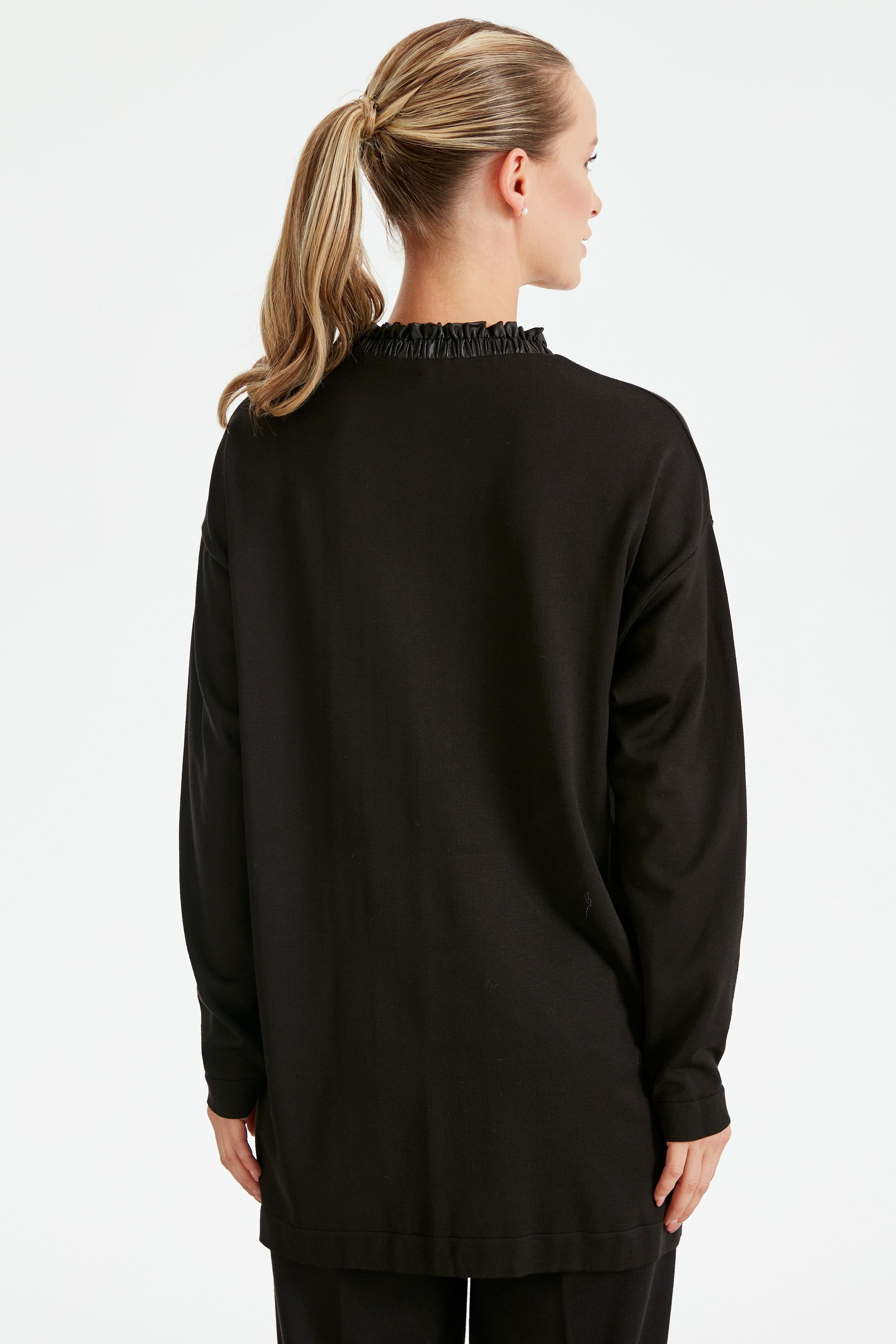 Tığ Triko Deri Kombinli Takım TKM.2157201