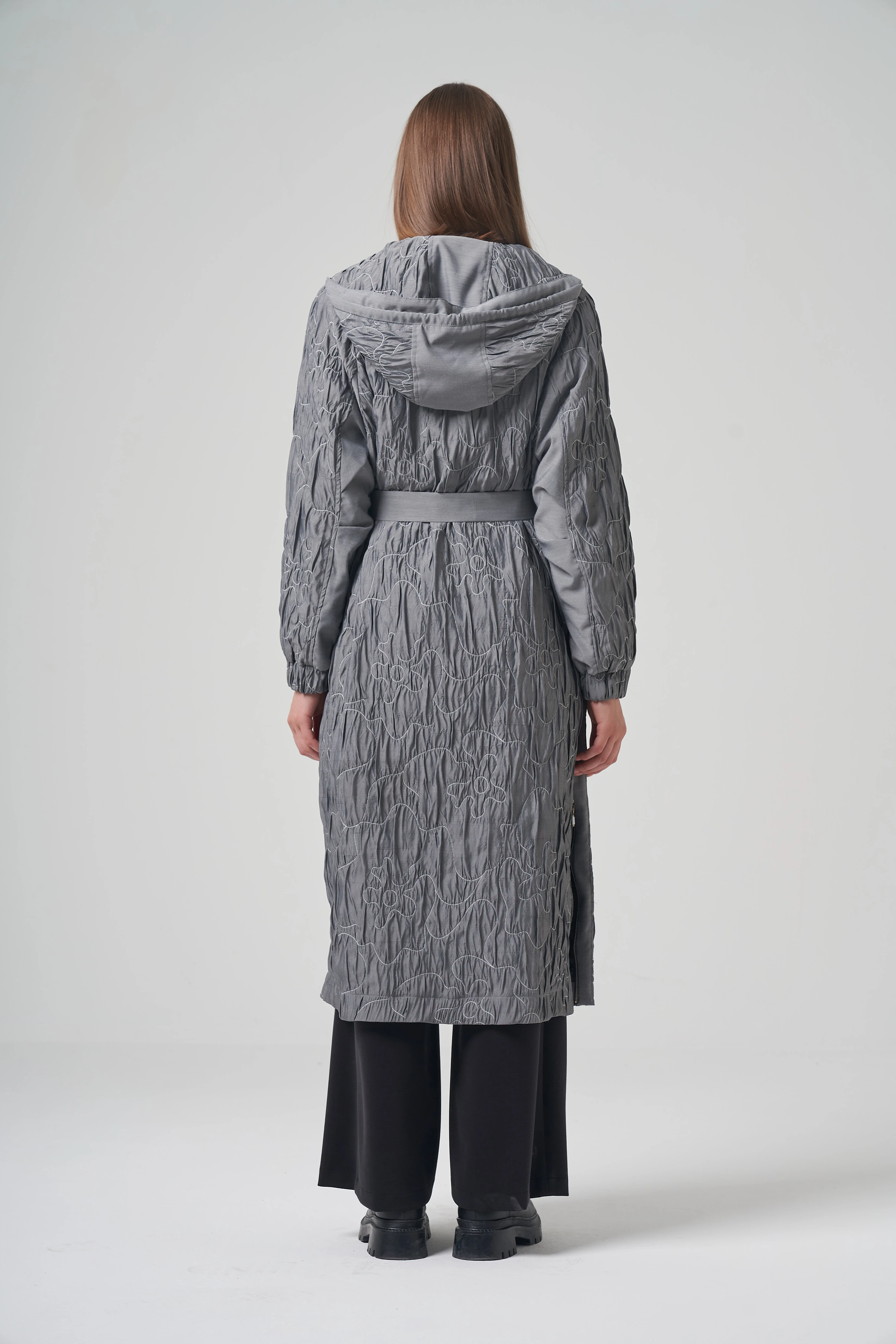 Ceremony Yanları Fermuar Detaylı Star Kap (6806)