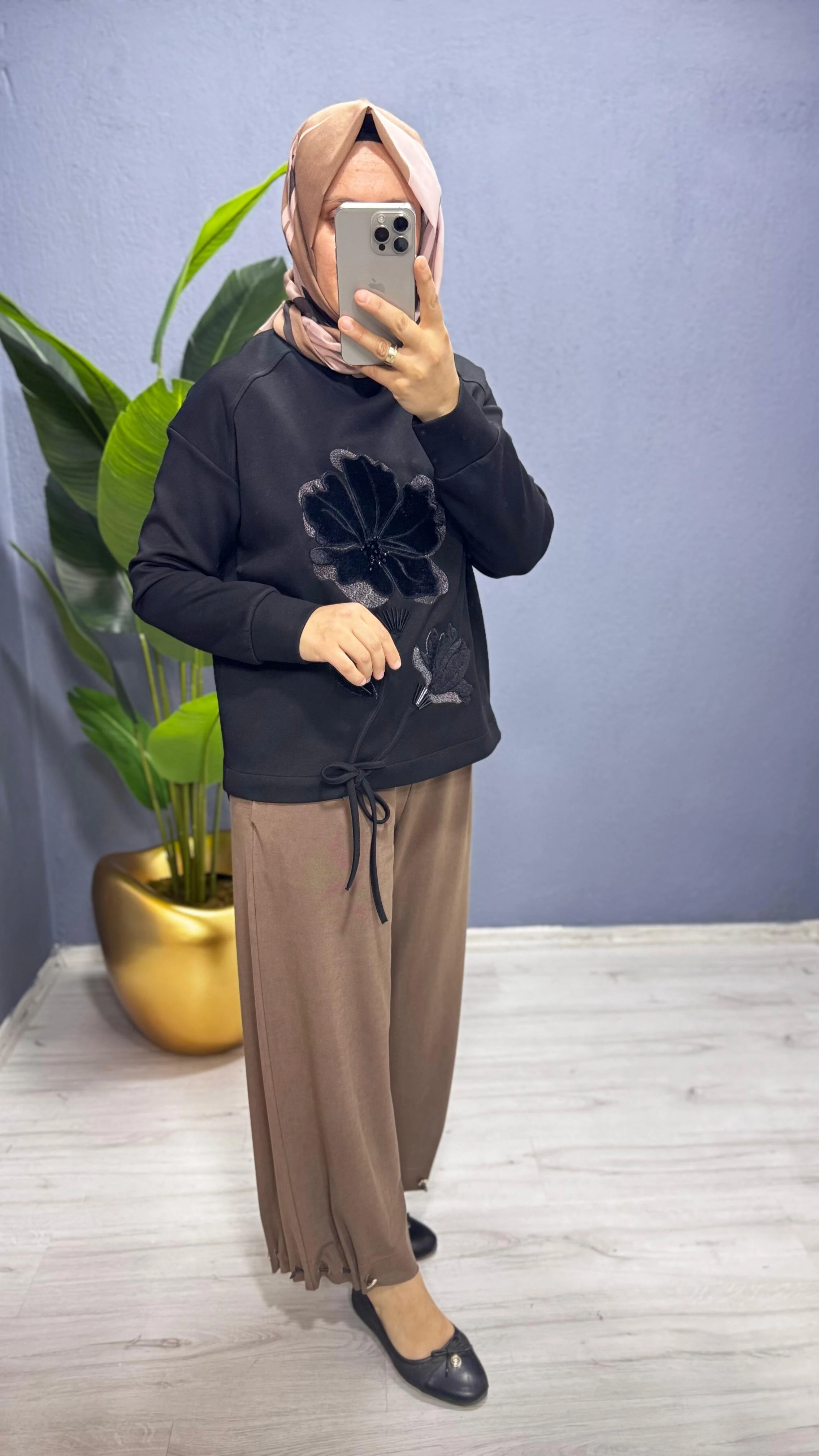 Sentez Naura Konbinli  Pantolon (5608)