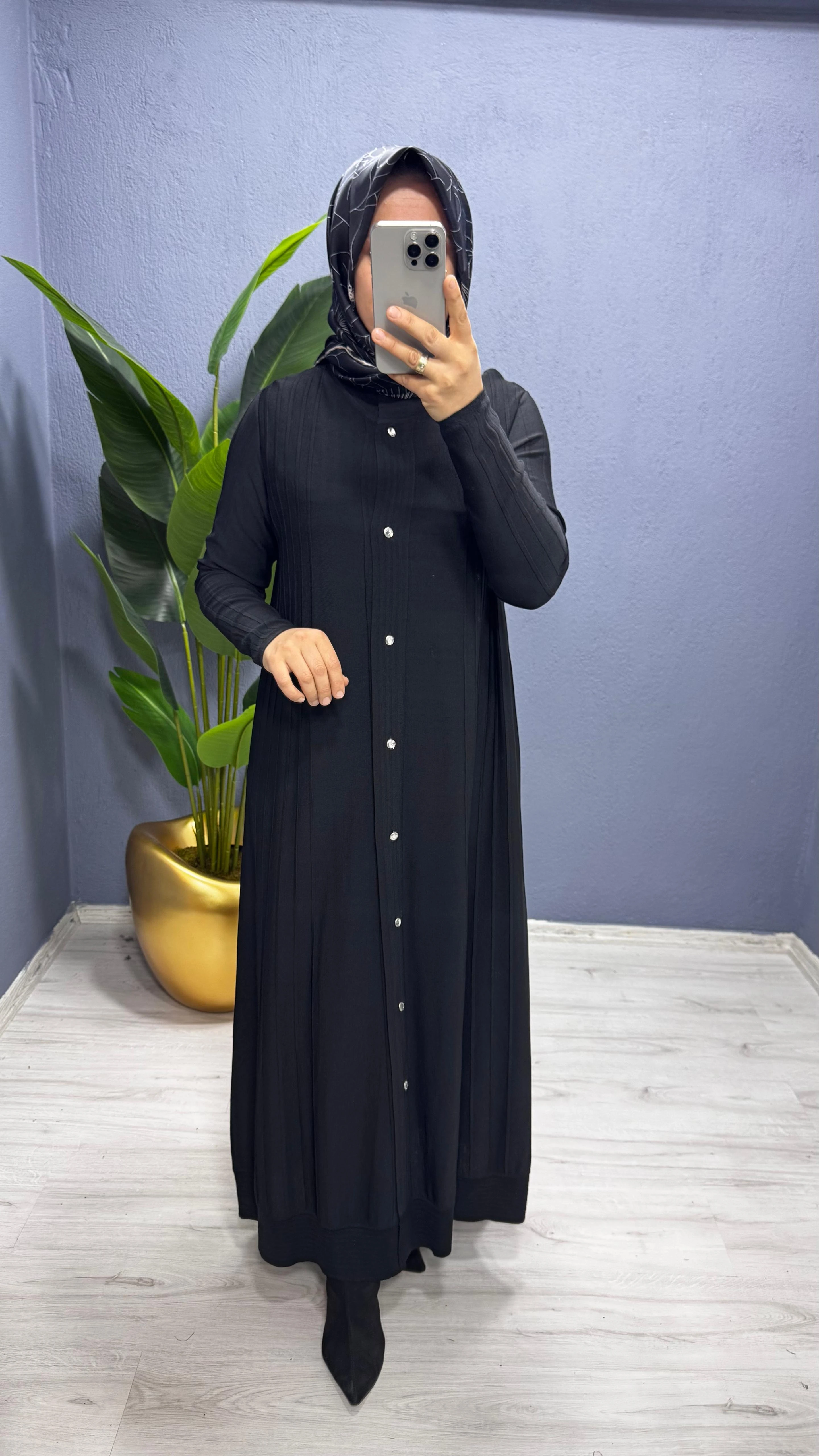 Tığ Triko Nervür Detaylı Max Boy Triko Rayon Hırka  (HRK.21842,2)