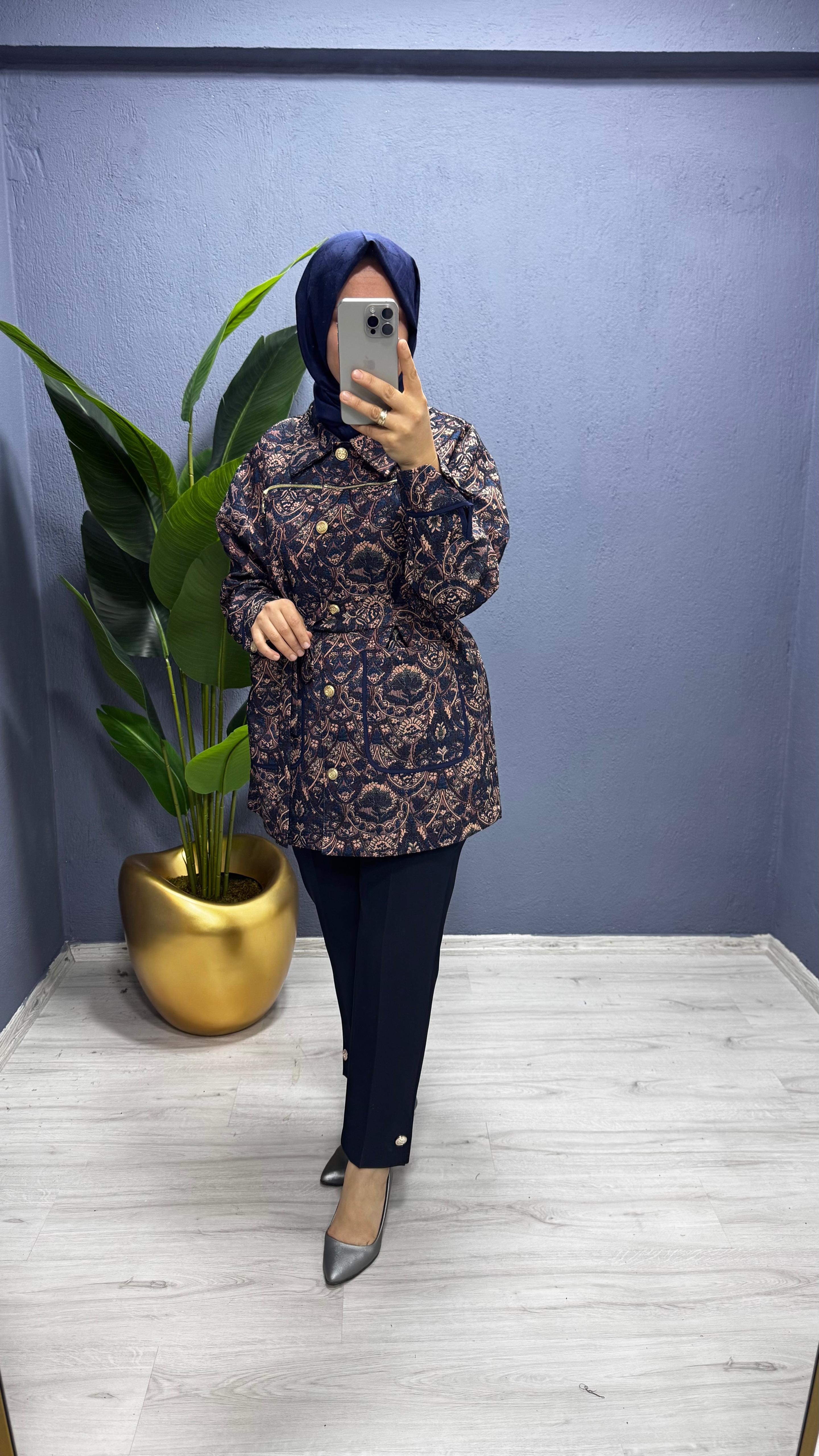 MARCHA  OTANTİK DESENLİ KAP(10835)