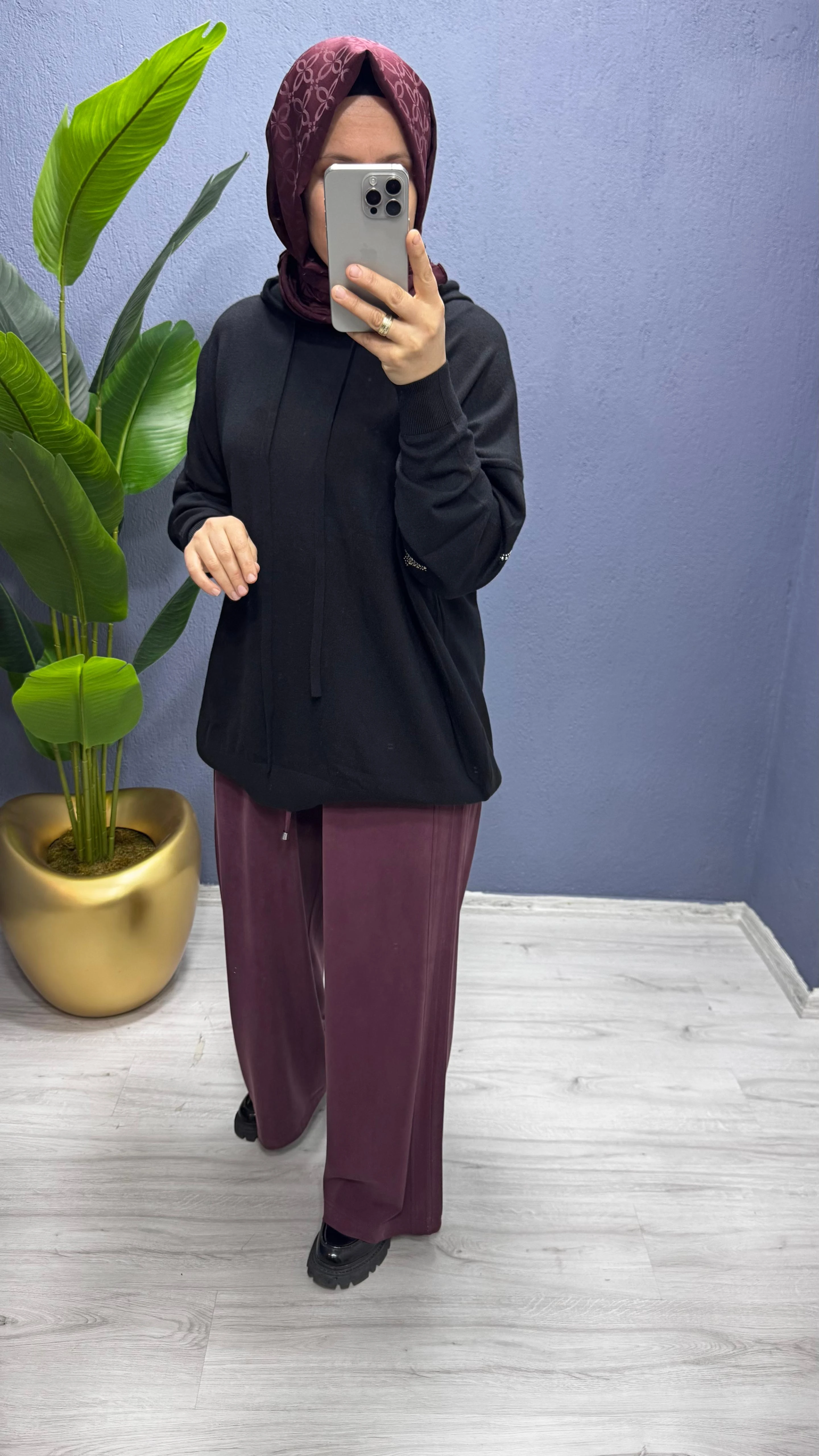 Sentez Doha Yanı Nevrülü  Pantolon (5622)