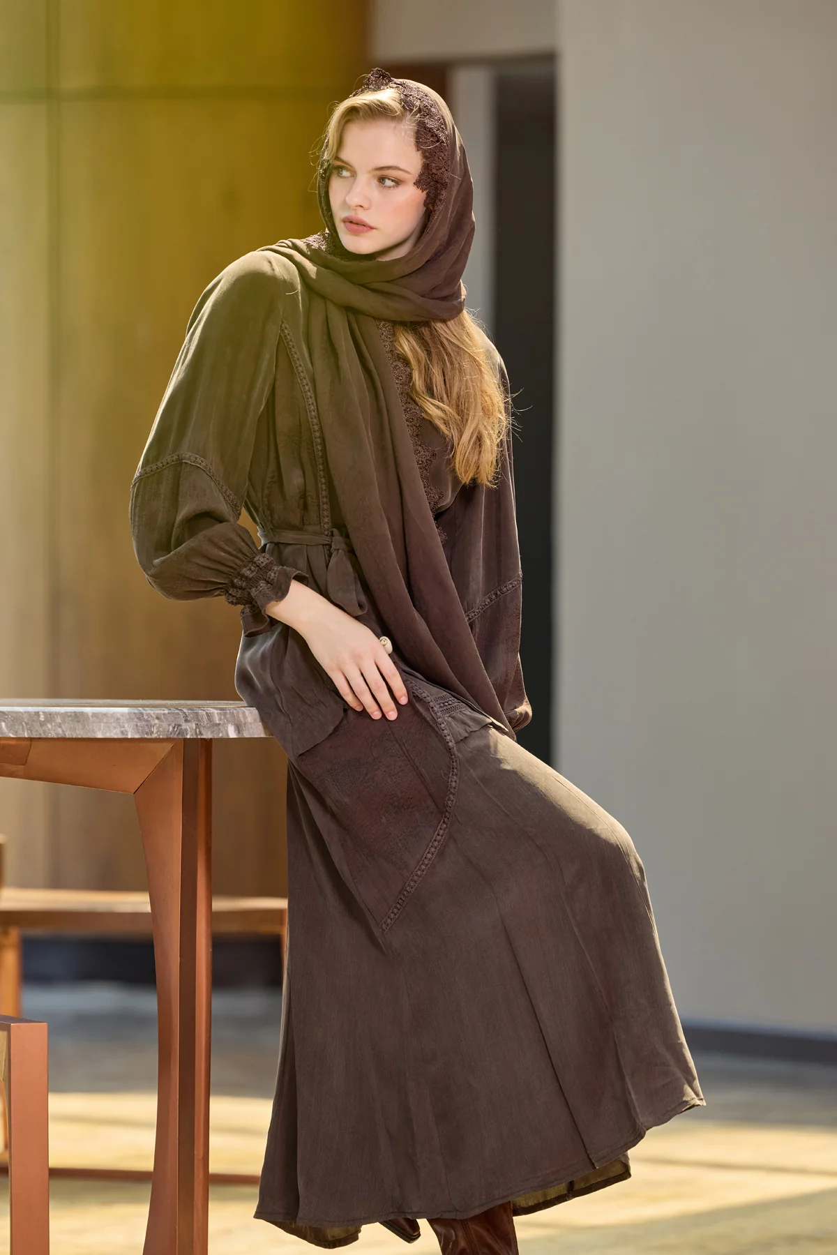 Misswhence  Cupro Elbise (38818)