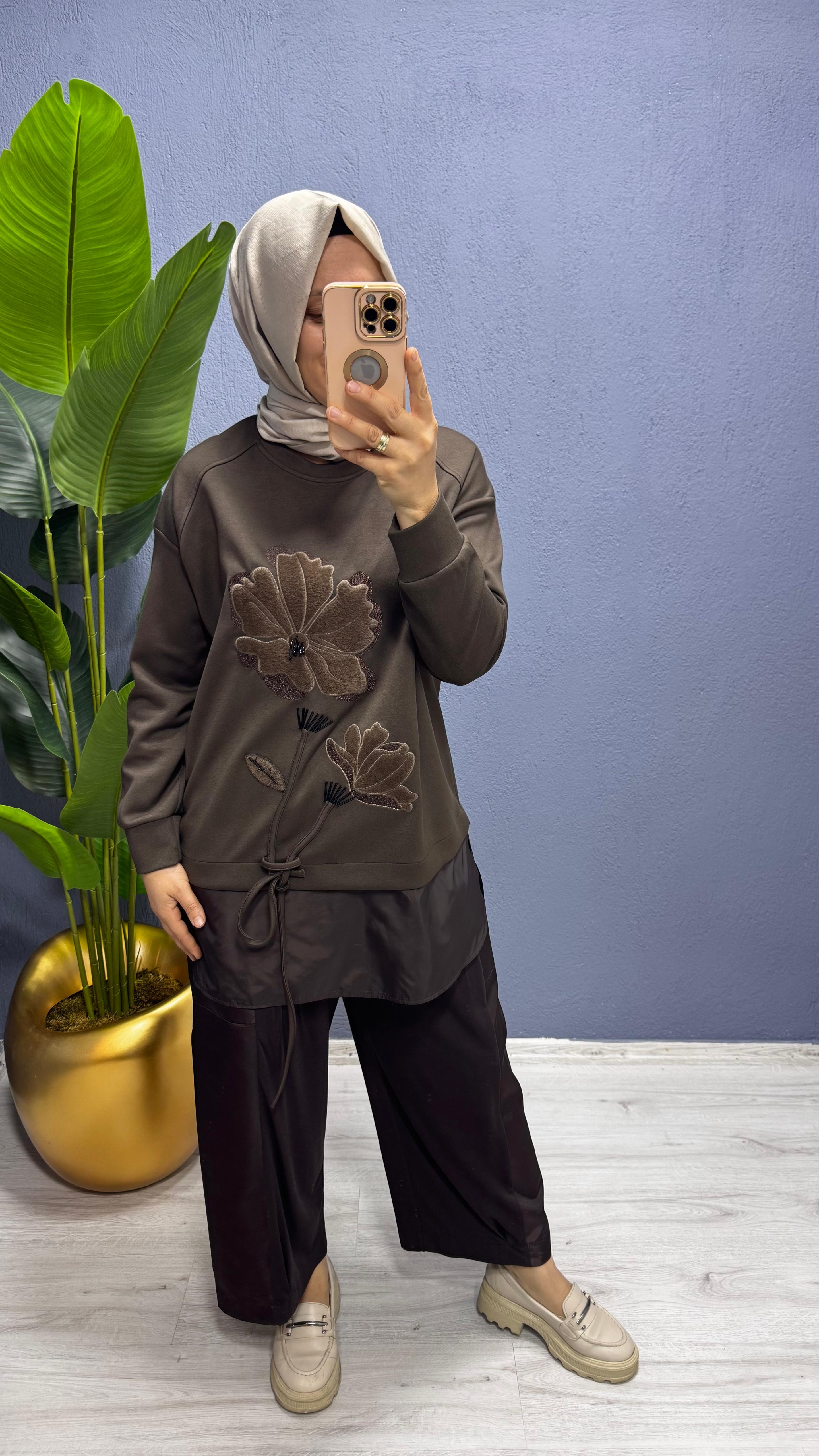 Sentez Naura Konbinli  Pantolon (5608)