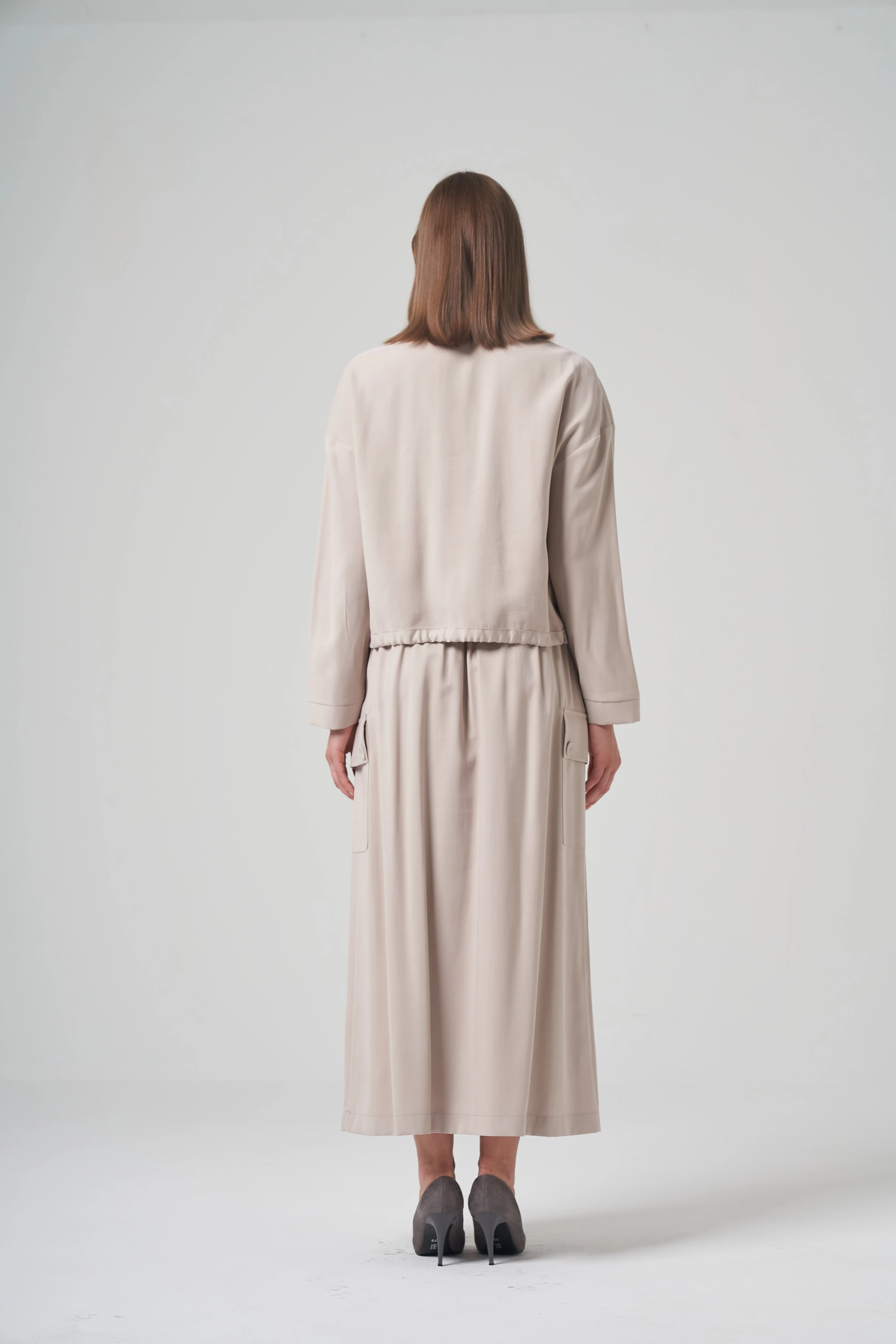 Ceremony Hakim Yaka İşlemeli ve Kısa Ceket (w-6826)