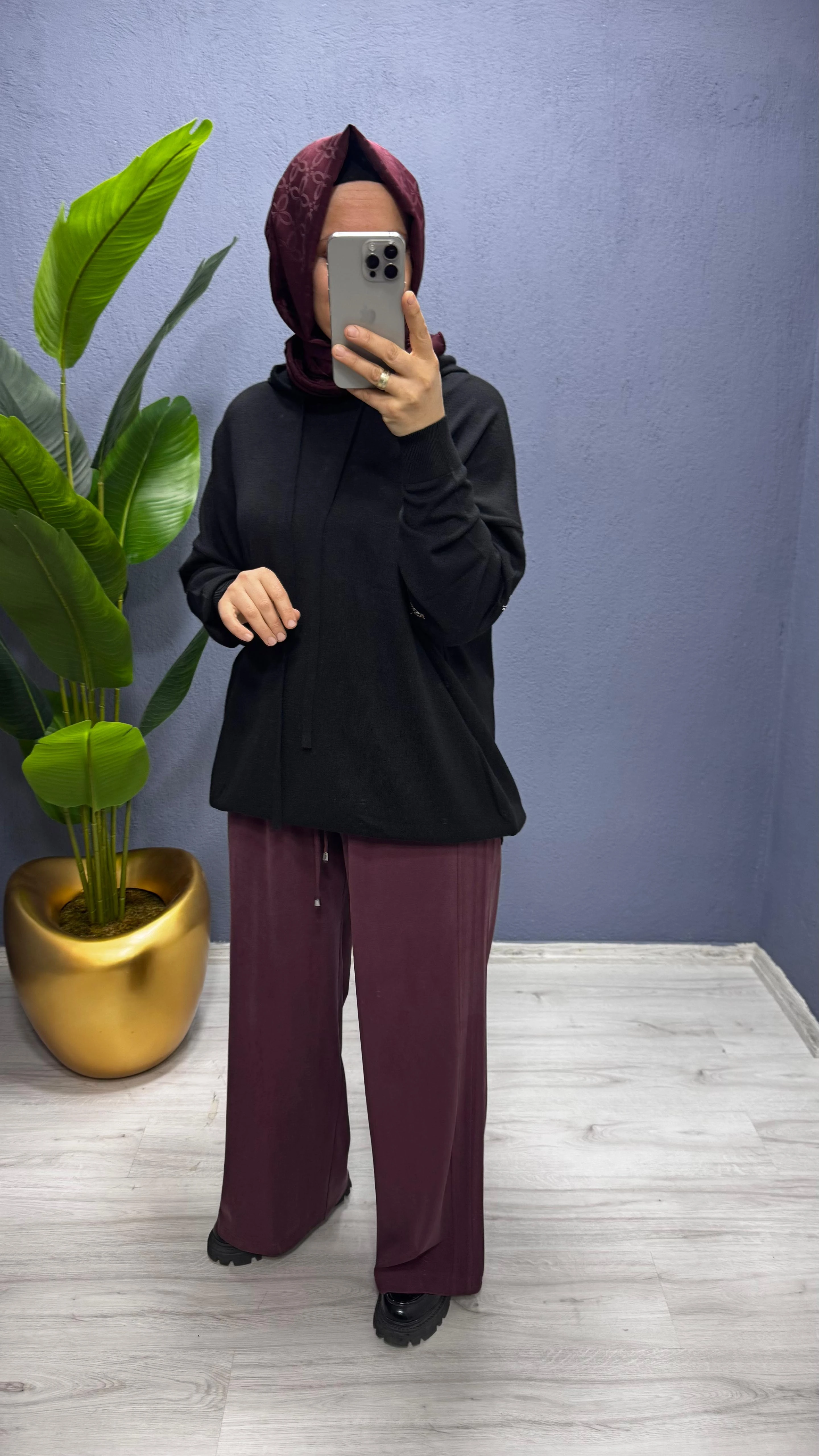 Sentez Doha Yanı Nevrülü  Pantolon (5622)