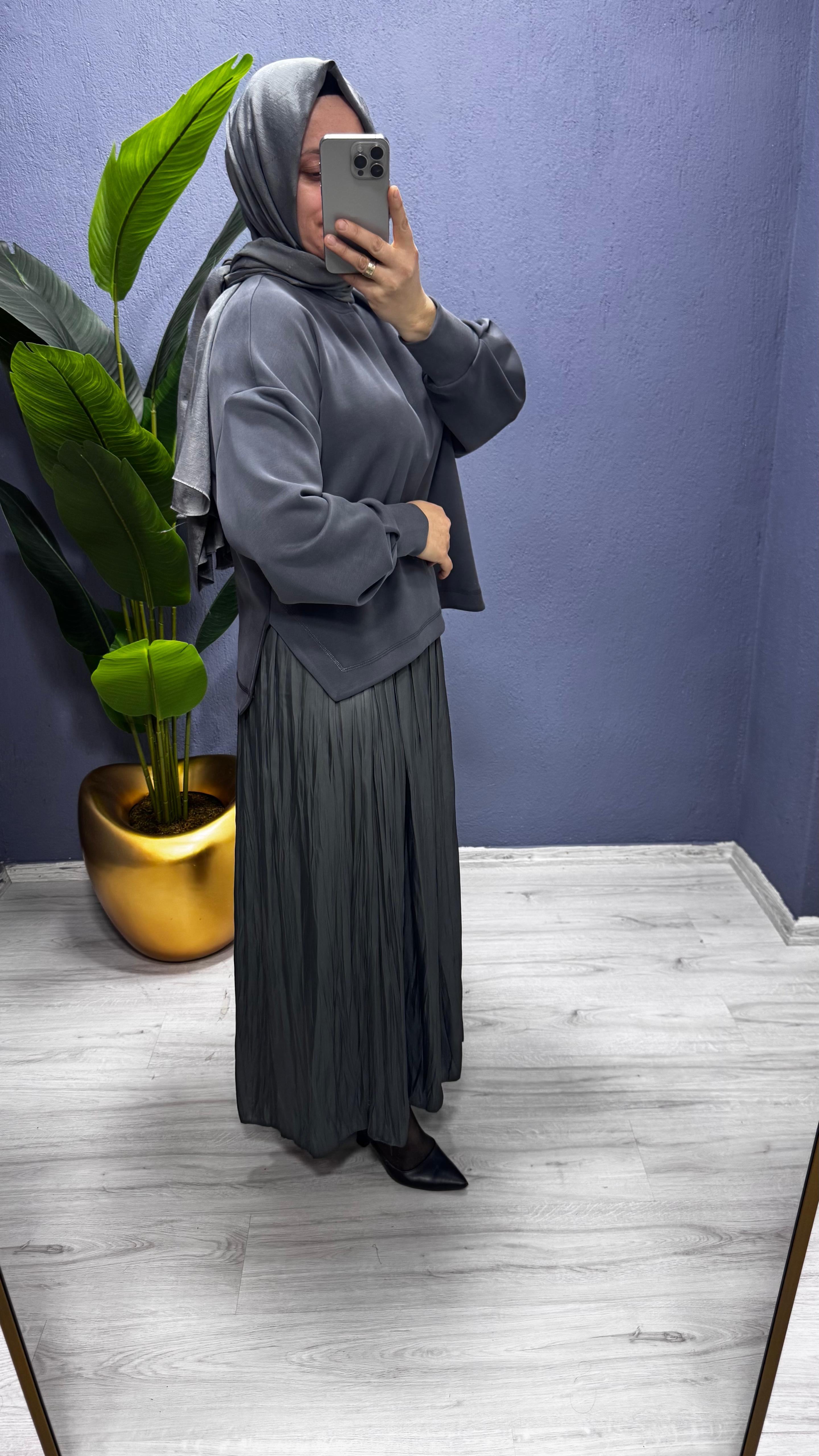 Tığ Triko   Etekli  Takım TKM.5045.01