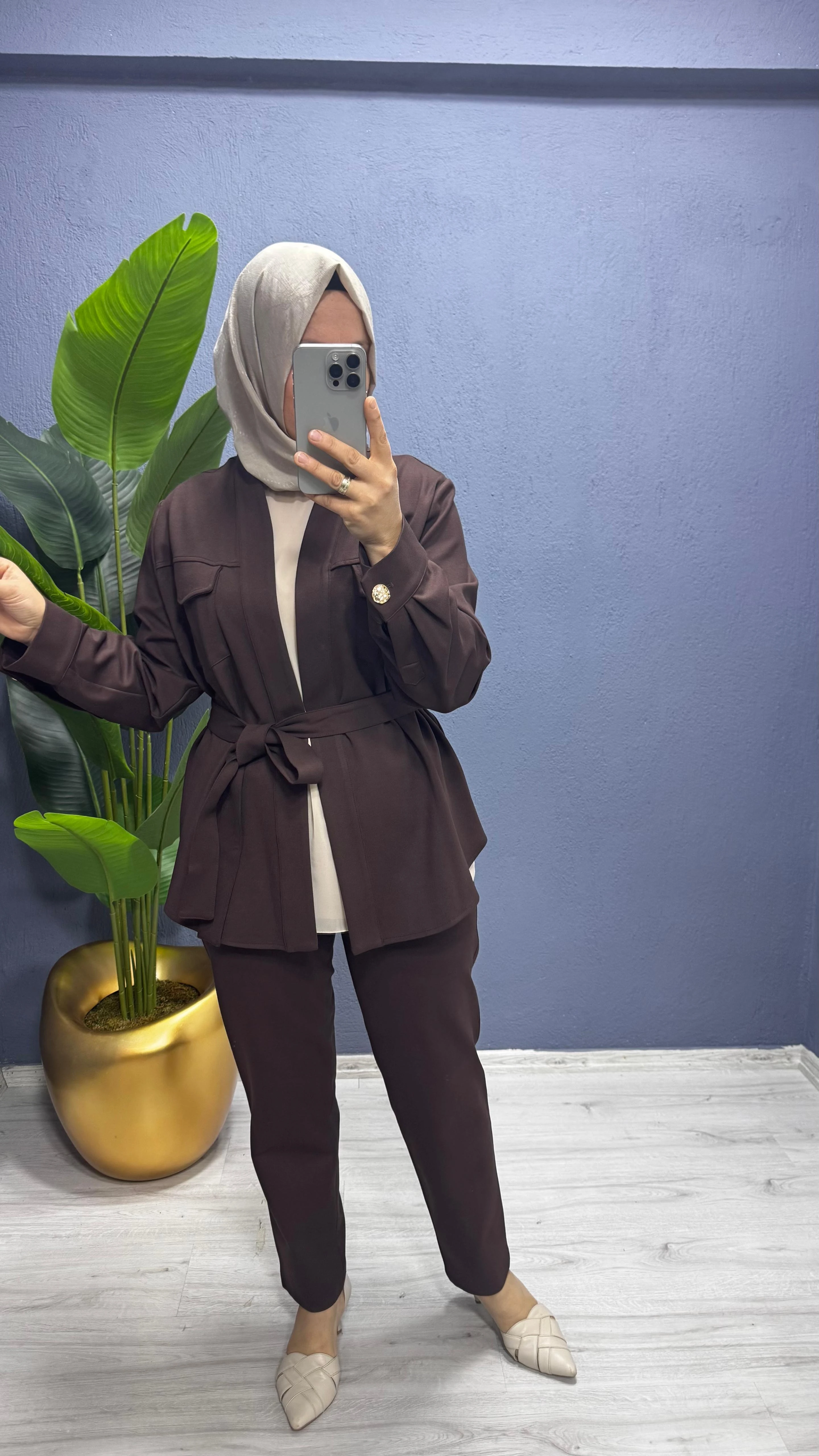 Ceremony Havuç Paça ÇelikPantolon (w-6317)