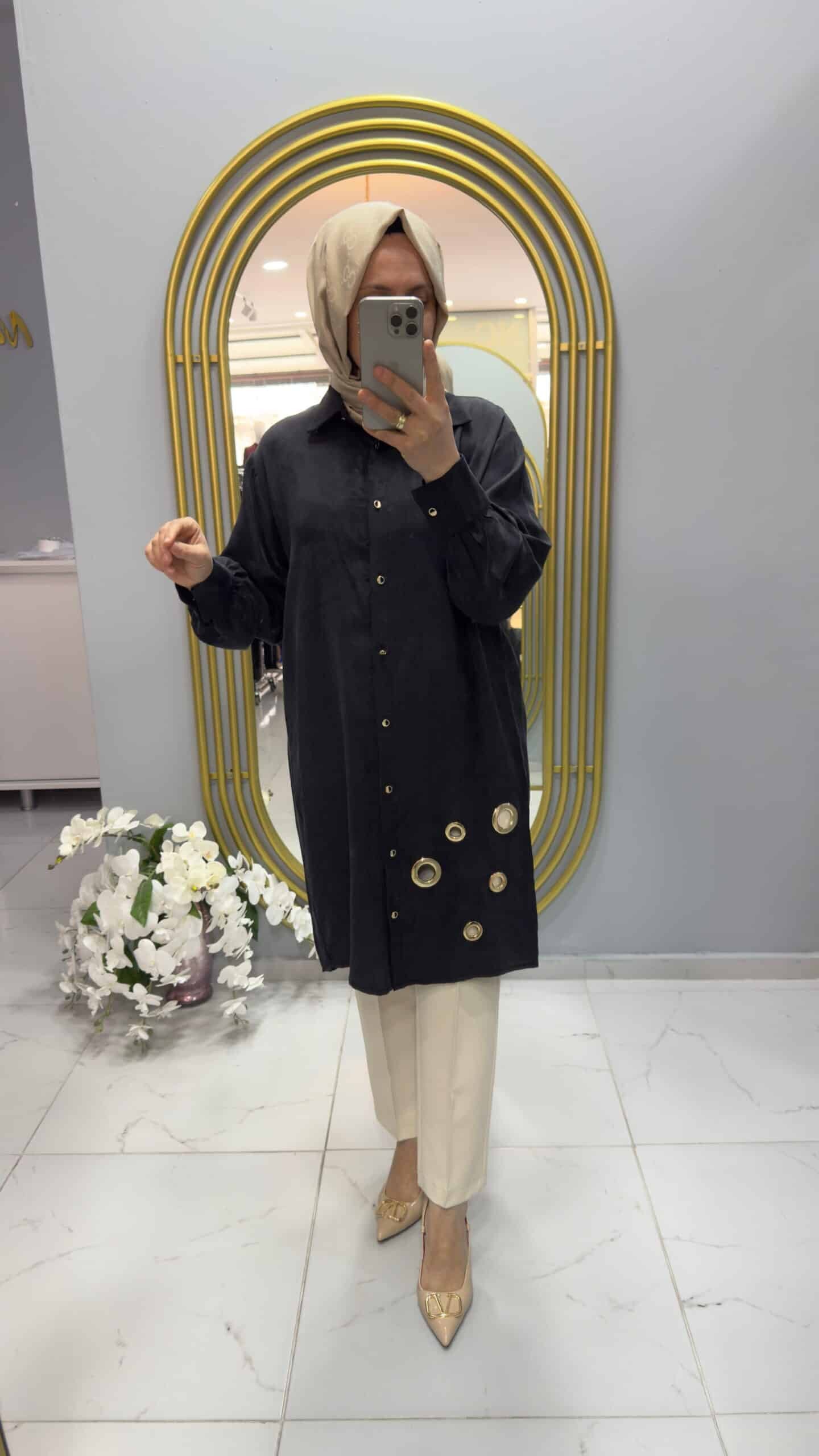 Redshe İpek Kupra Tunik (21793)