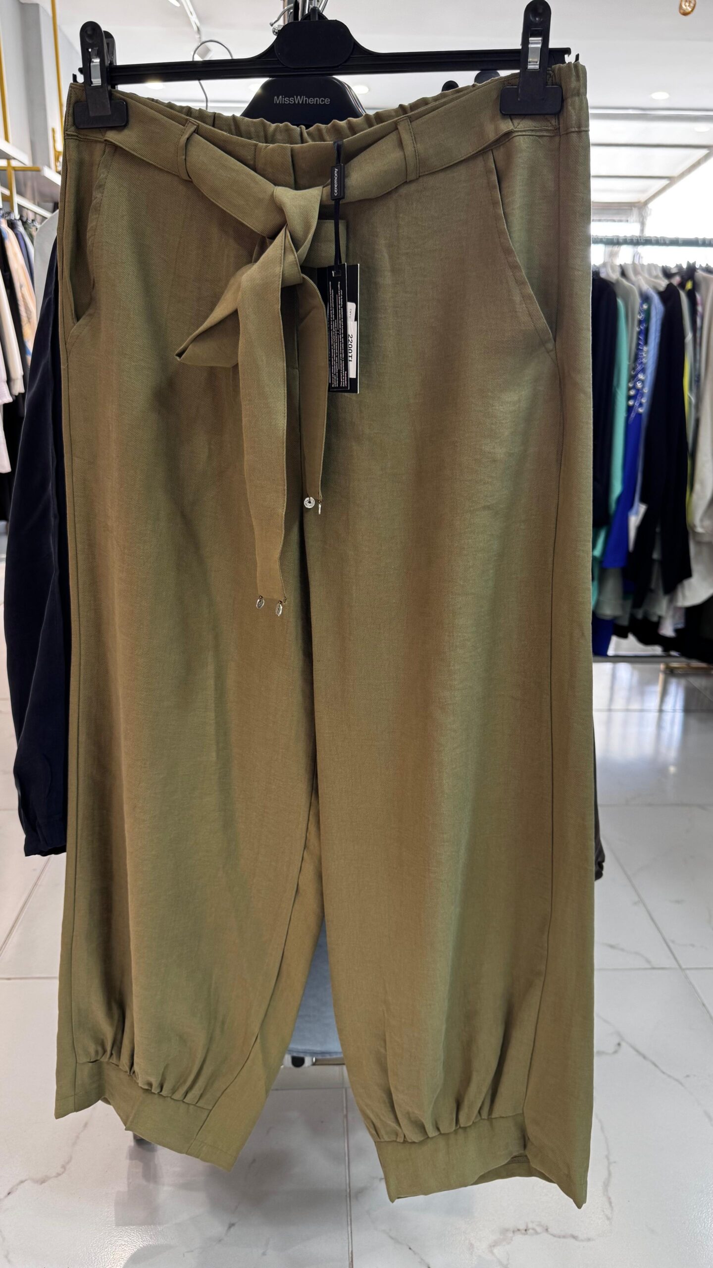 Ceremony Kemeri Minik Aksesuarlı Paçası Yarım Dikişli Pantolon (5315)