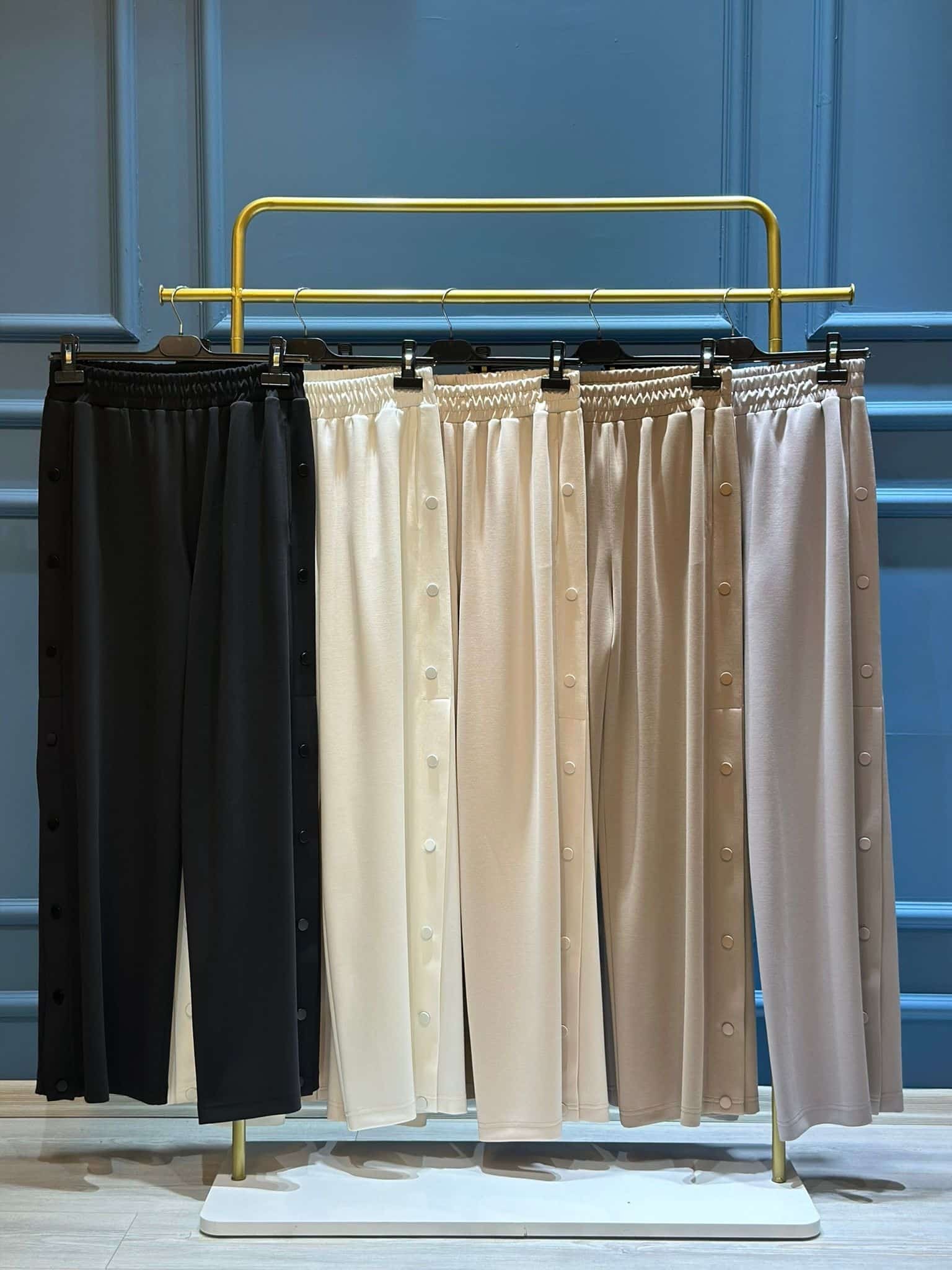 Sentez Tokyo Bambu Geniş Paça Pantolon (5569)