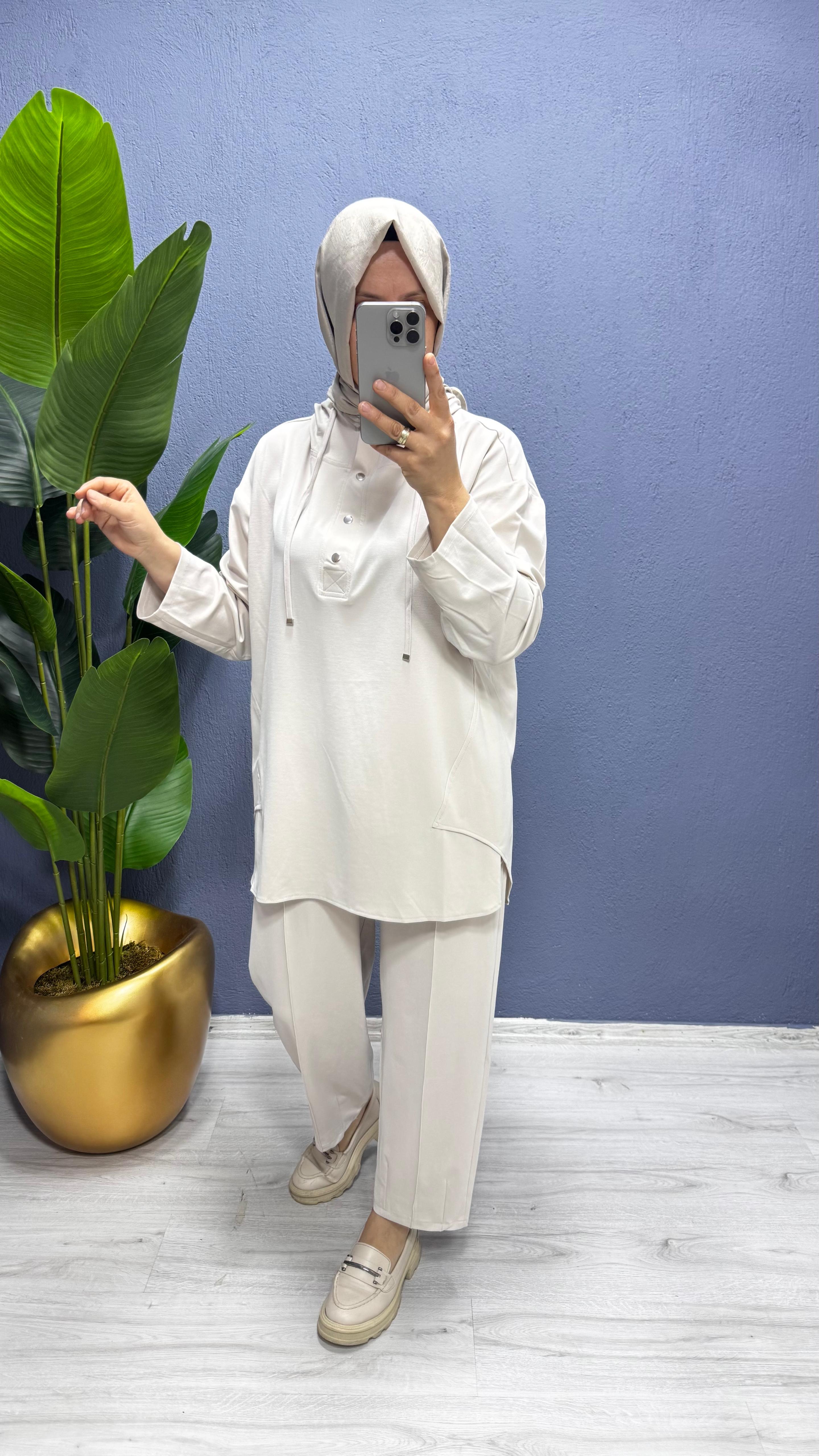 My MagazinTensel  Pantolonlu Takım (7416)