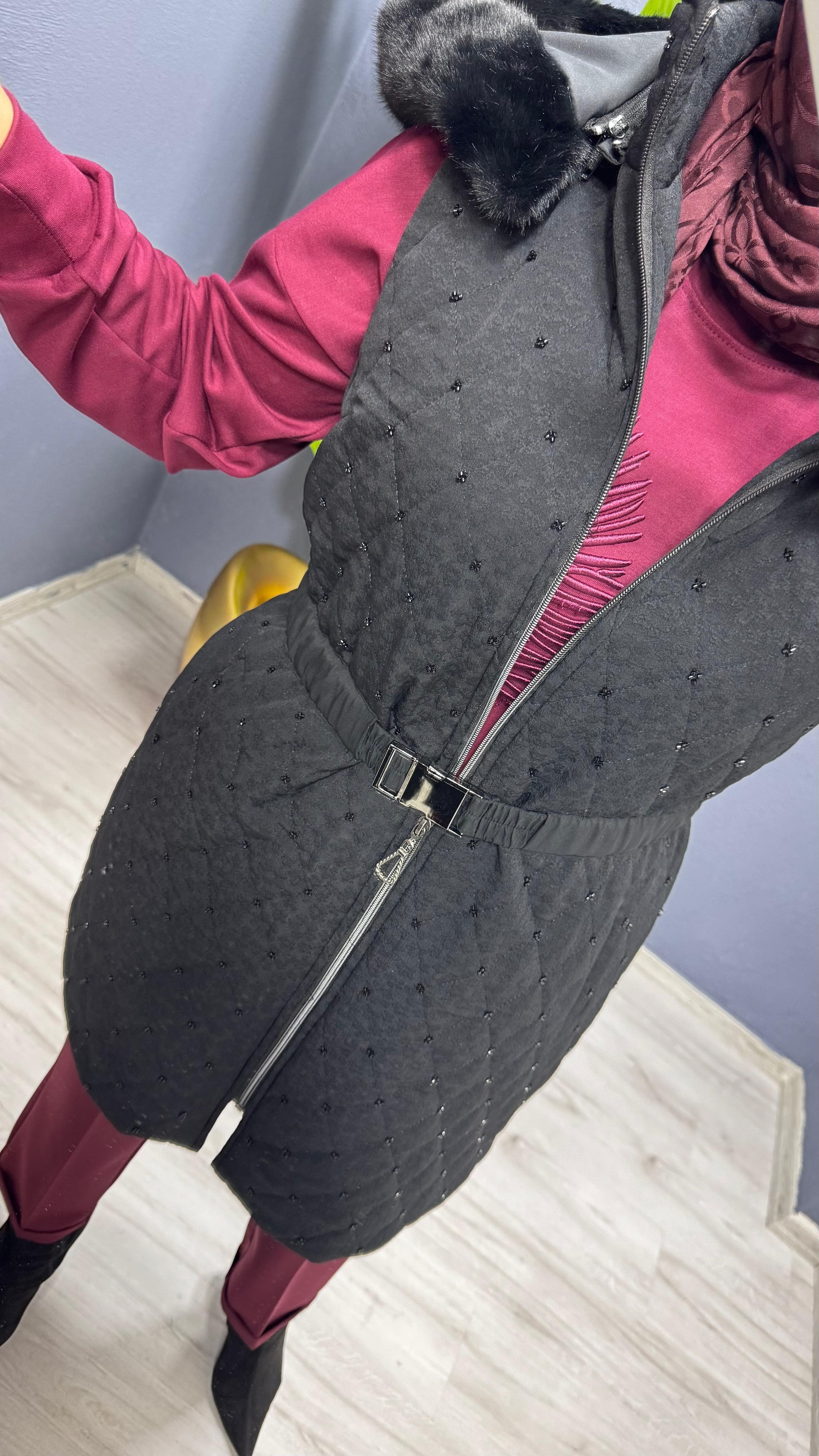 Fuat Gürşen Kapüşonlu Yelek (4506)