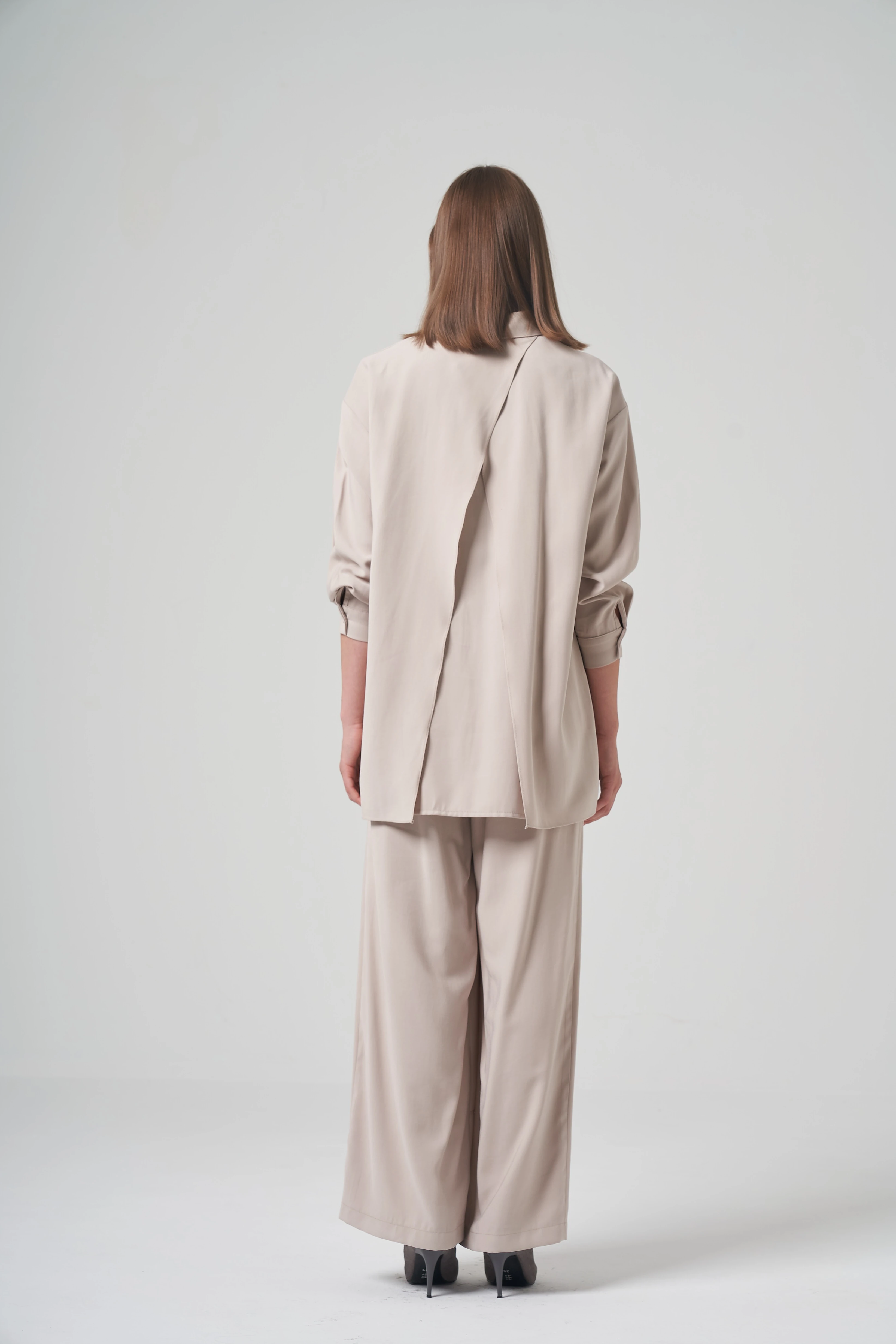 Ceremony Önü Şerit Detaylı Pant.Takım (6906)