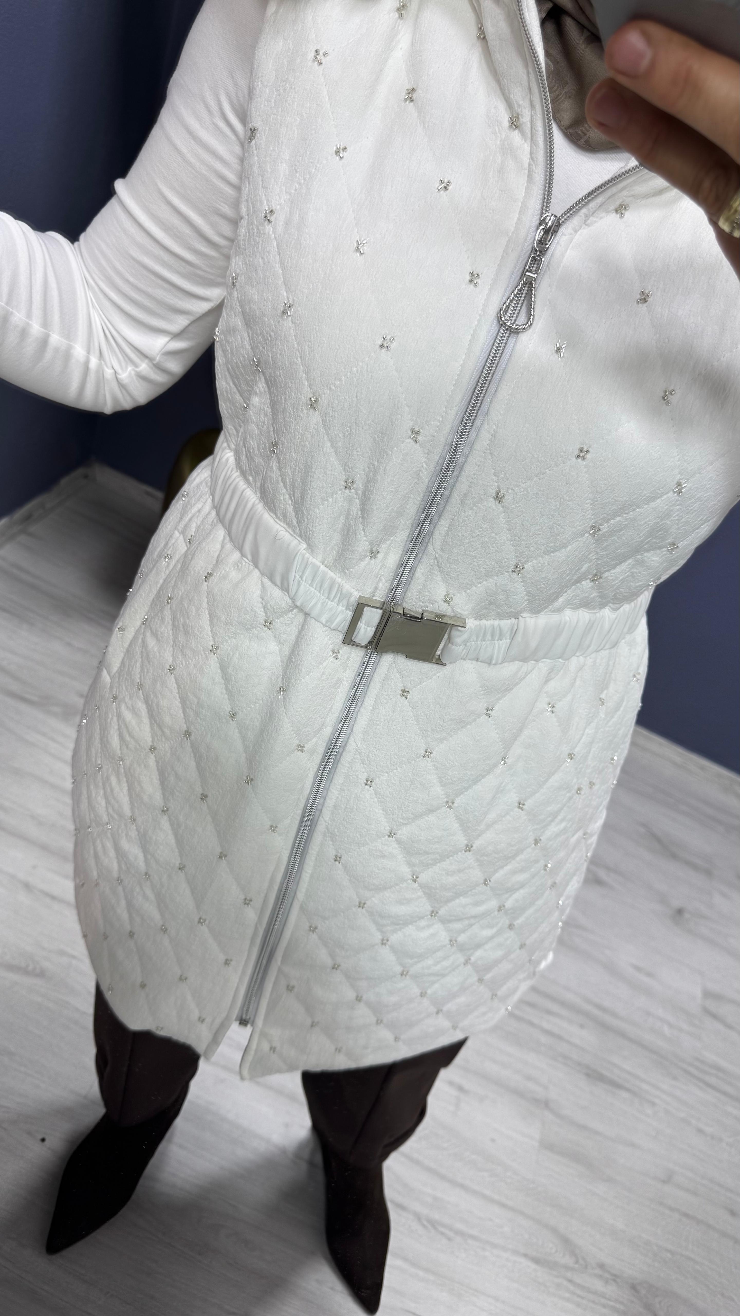 Fuat Gürşen Kapüşonlu Yelek (4506)