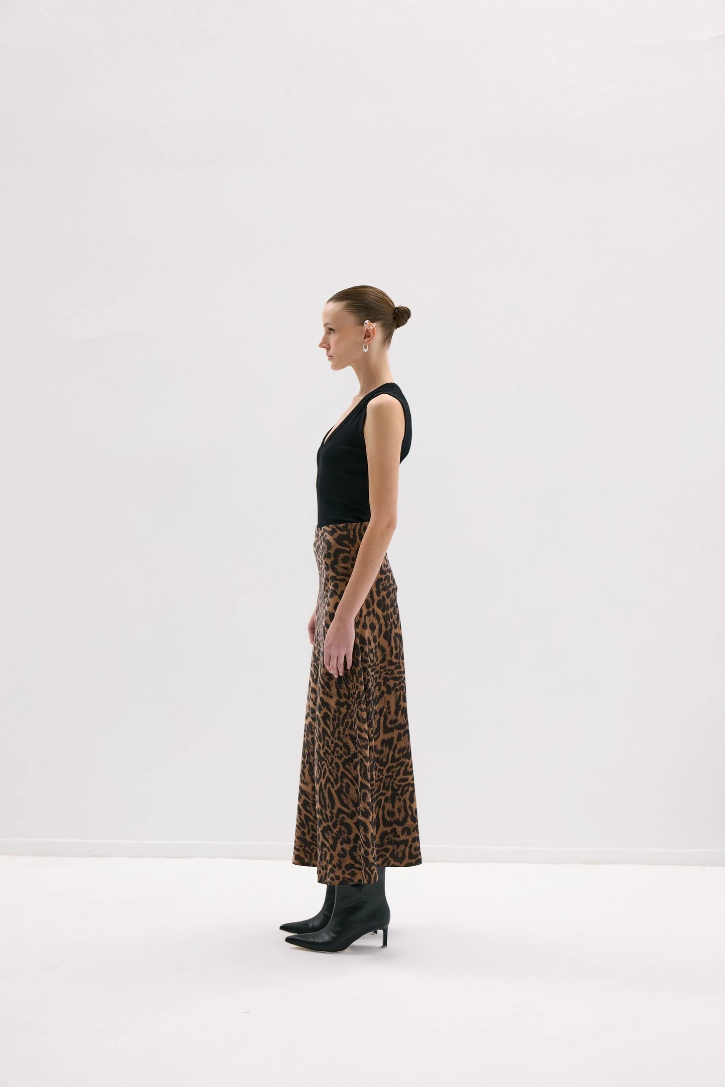 Missnisa Leopar  Saten Etek 447-3