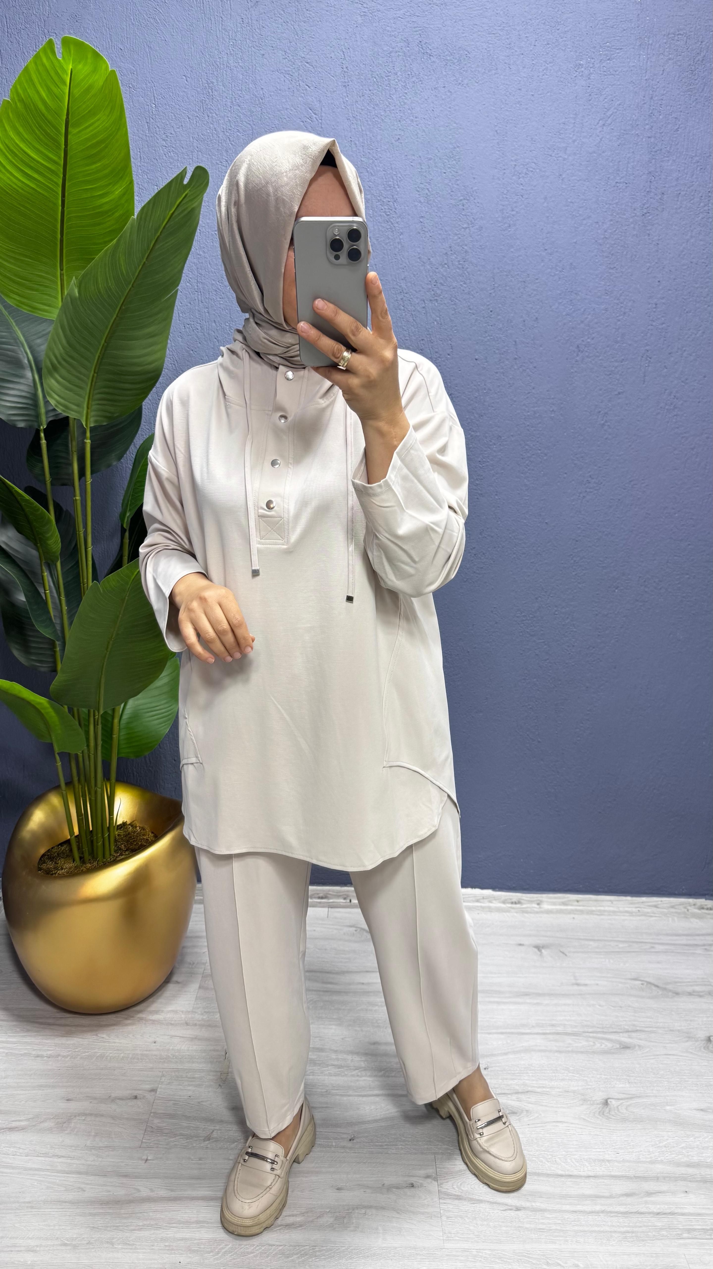 My MagazinTensel  Pantolonlu Takım (7416)