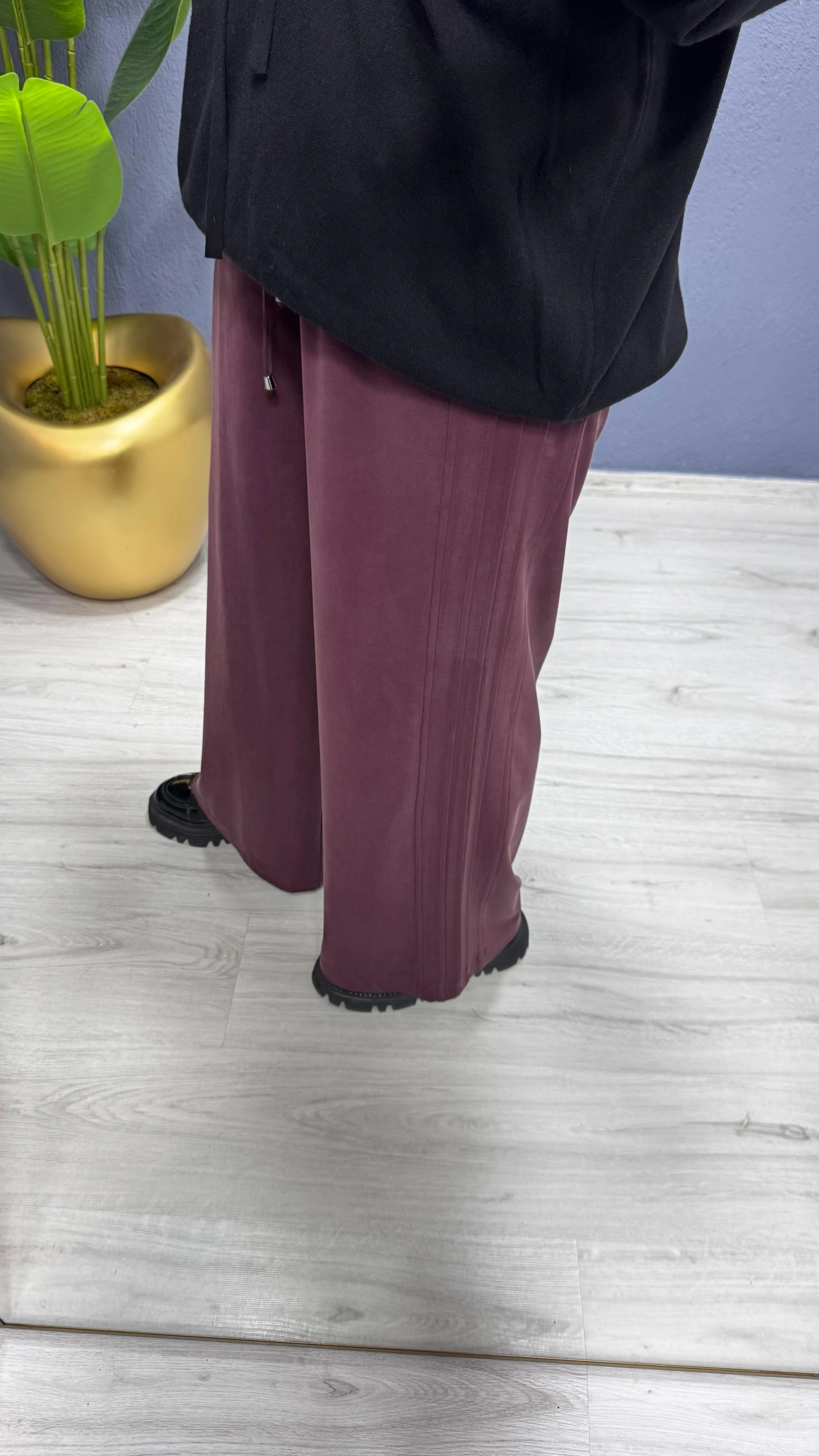 Sentez Doha Yanı Nevrülü  Pantolon (5622)