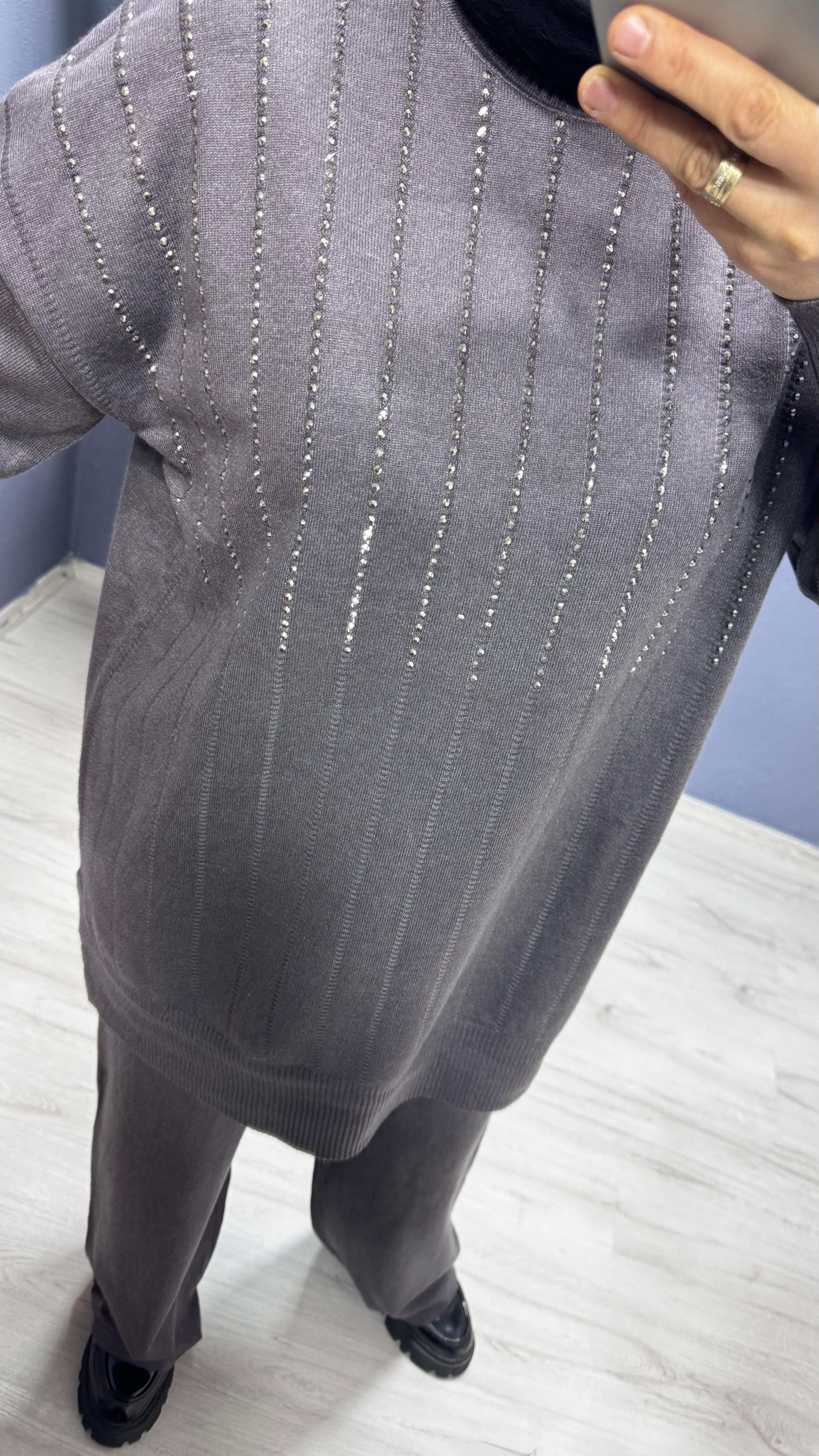 Fuat Gürşen  Triko Pantolonlu Takım 4350