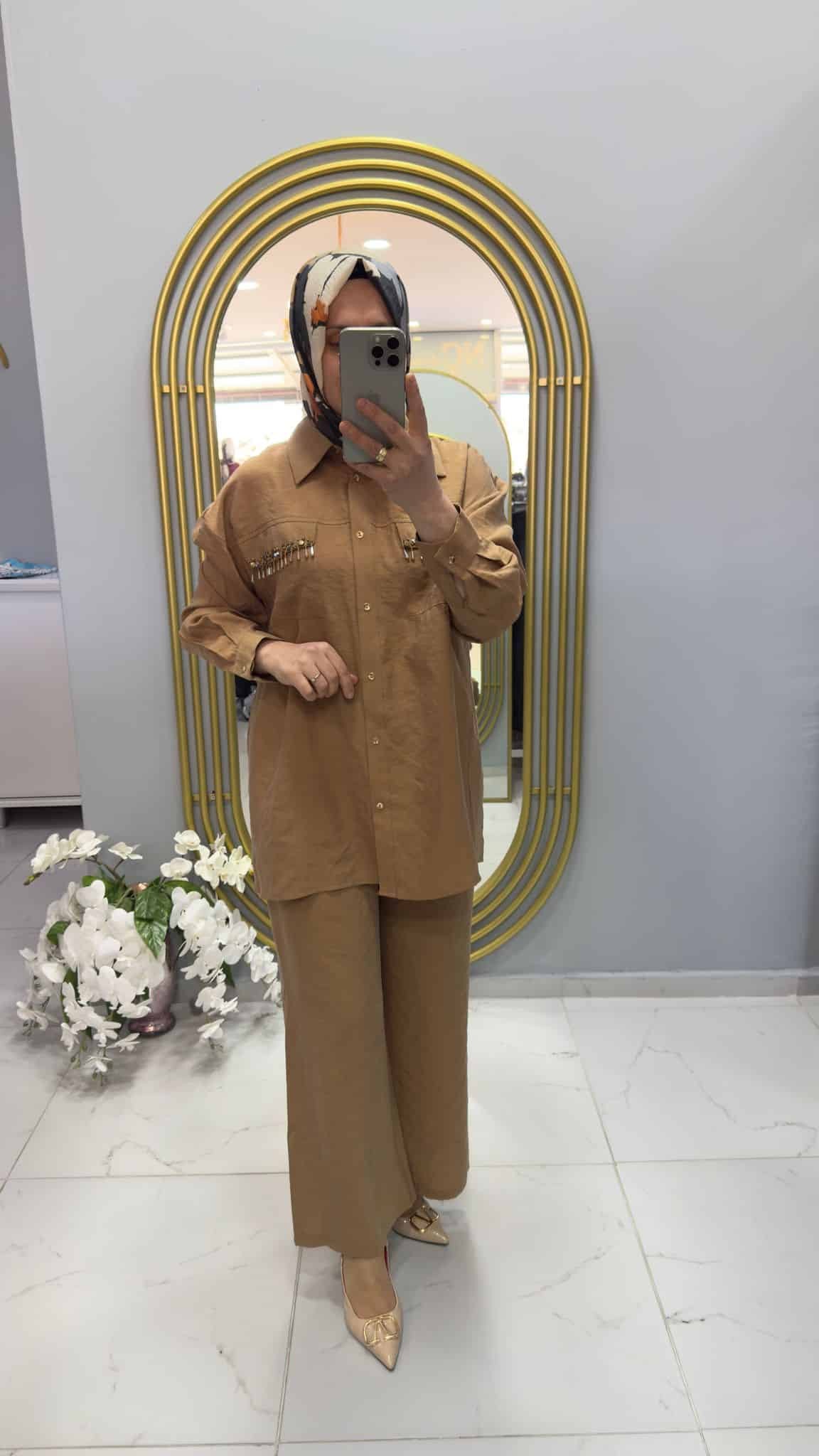 Redshe Cebi Taş Detaylı Takım (21731)