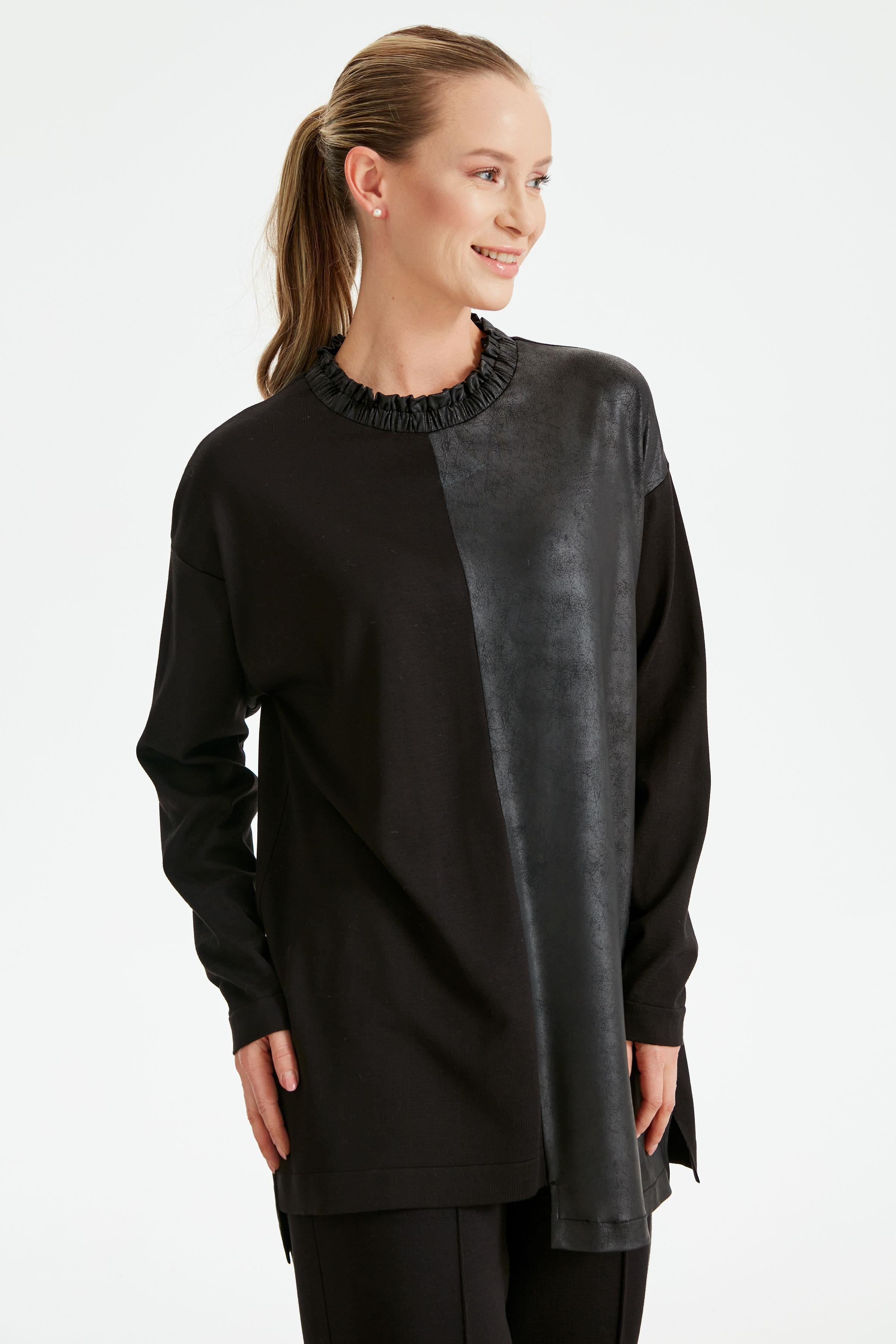 Tığ Triko Deri Kombinli Takım TKM.2157201