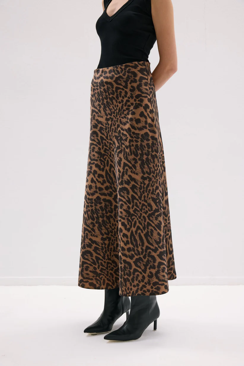 Missnisa Leopar  Saten Etek 447-3