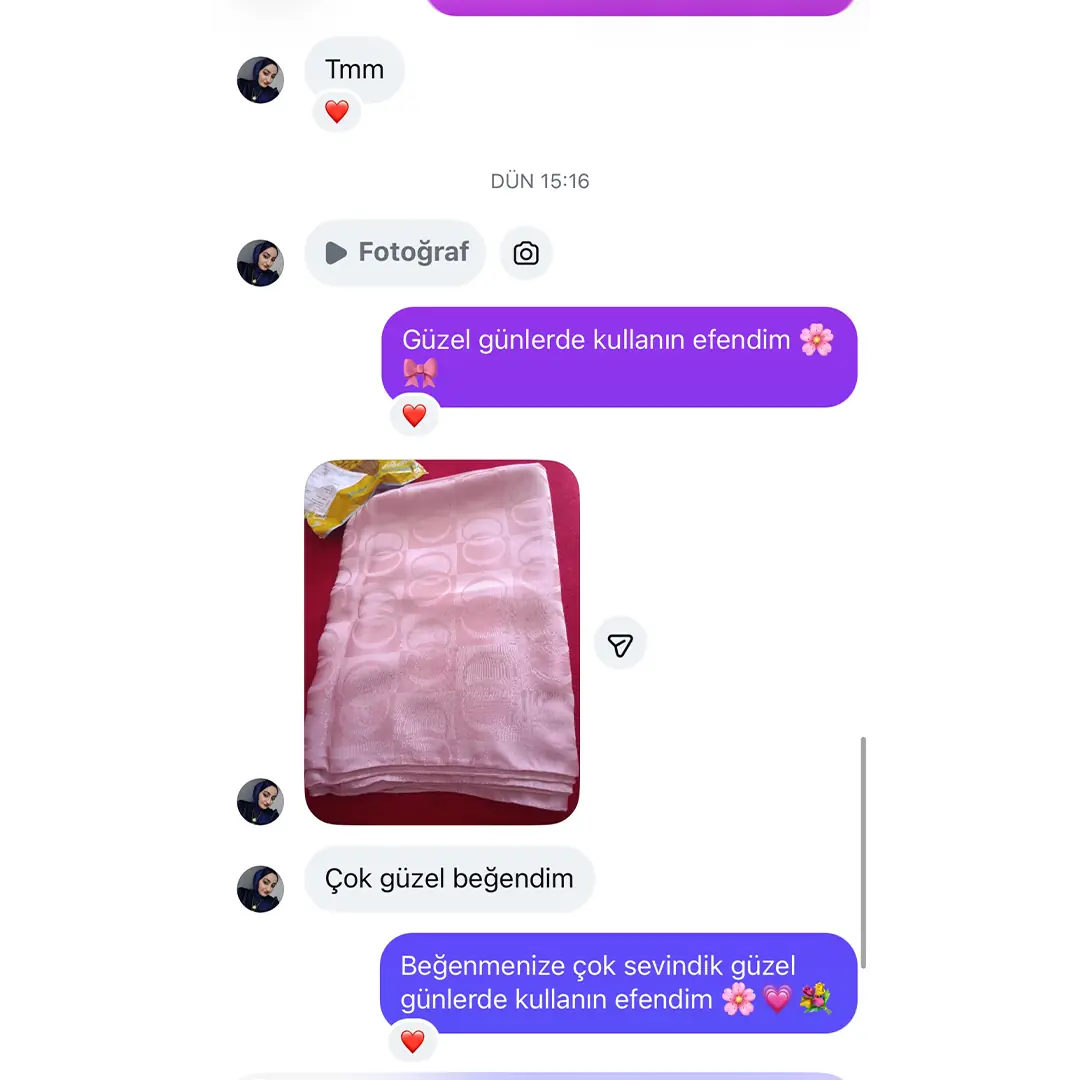 Şal ve eşarp müşteri memnuniyeti 11