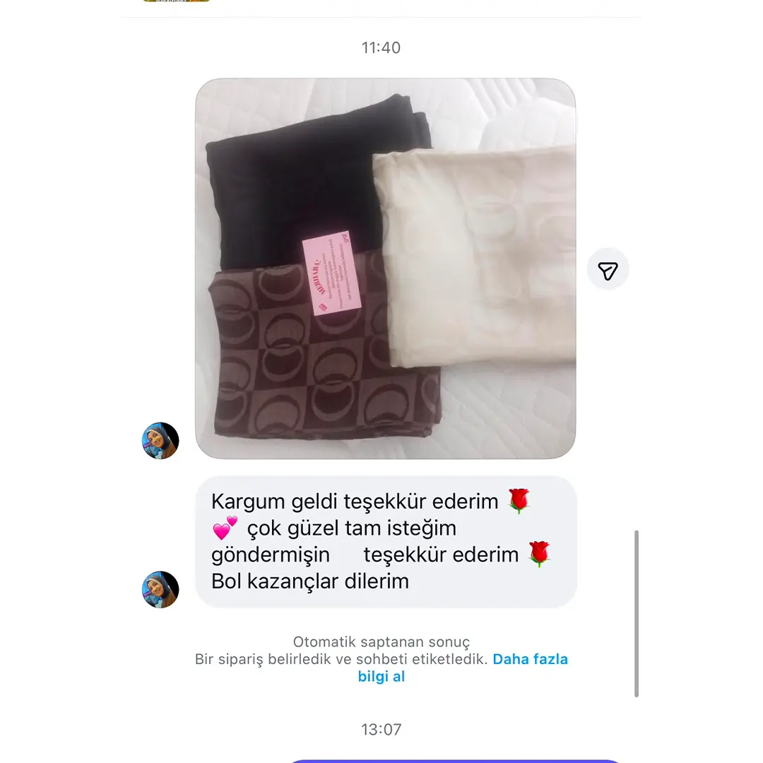 Şal ve eşarp müşteri memnuniyeti 9