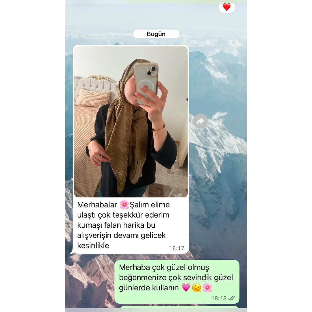 Şal ve eşarp müşteri memnuniyeti 16