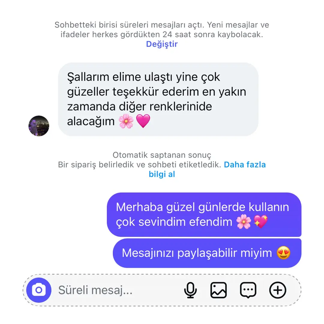 Şal ve eşarp müşteri memnuniyeti 3