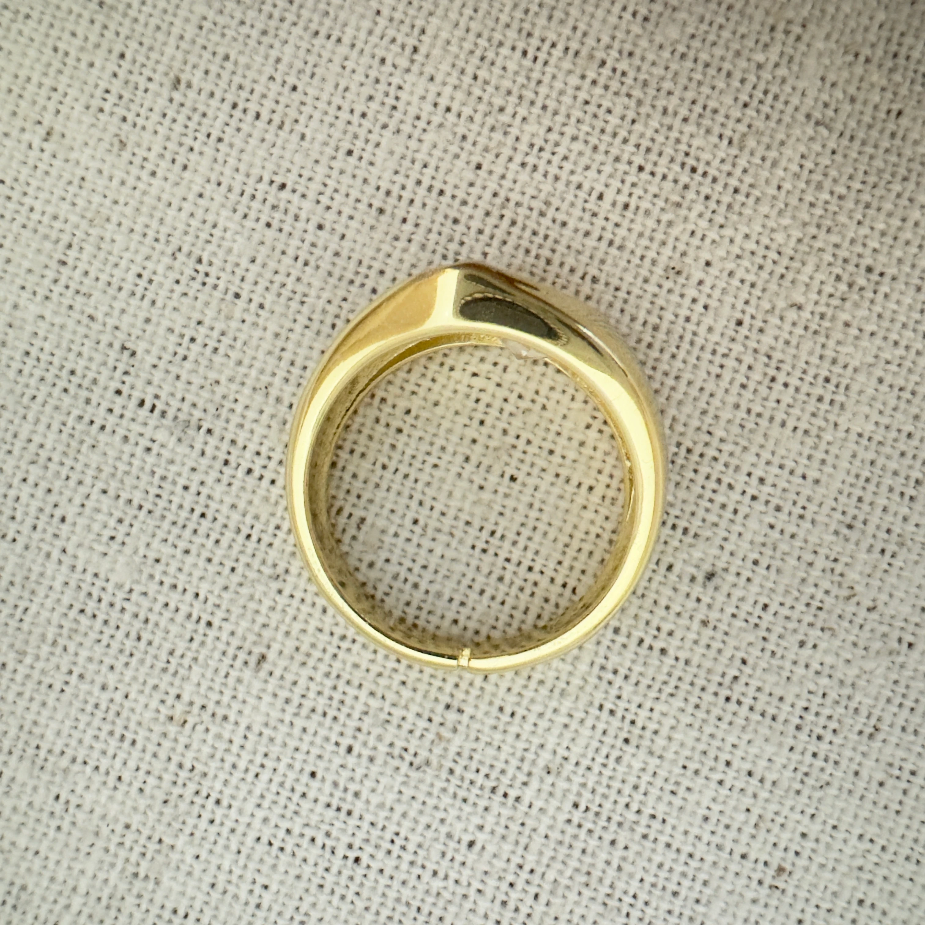 VIP Seri Badem Taşlı Yüzük