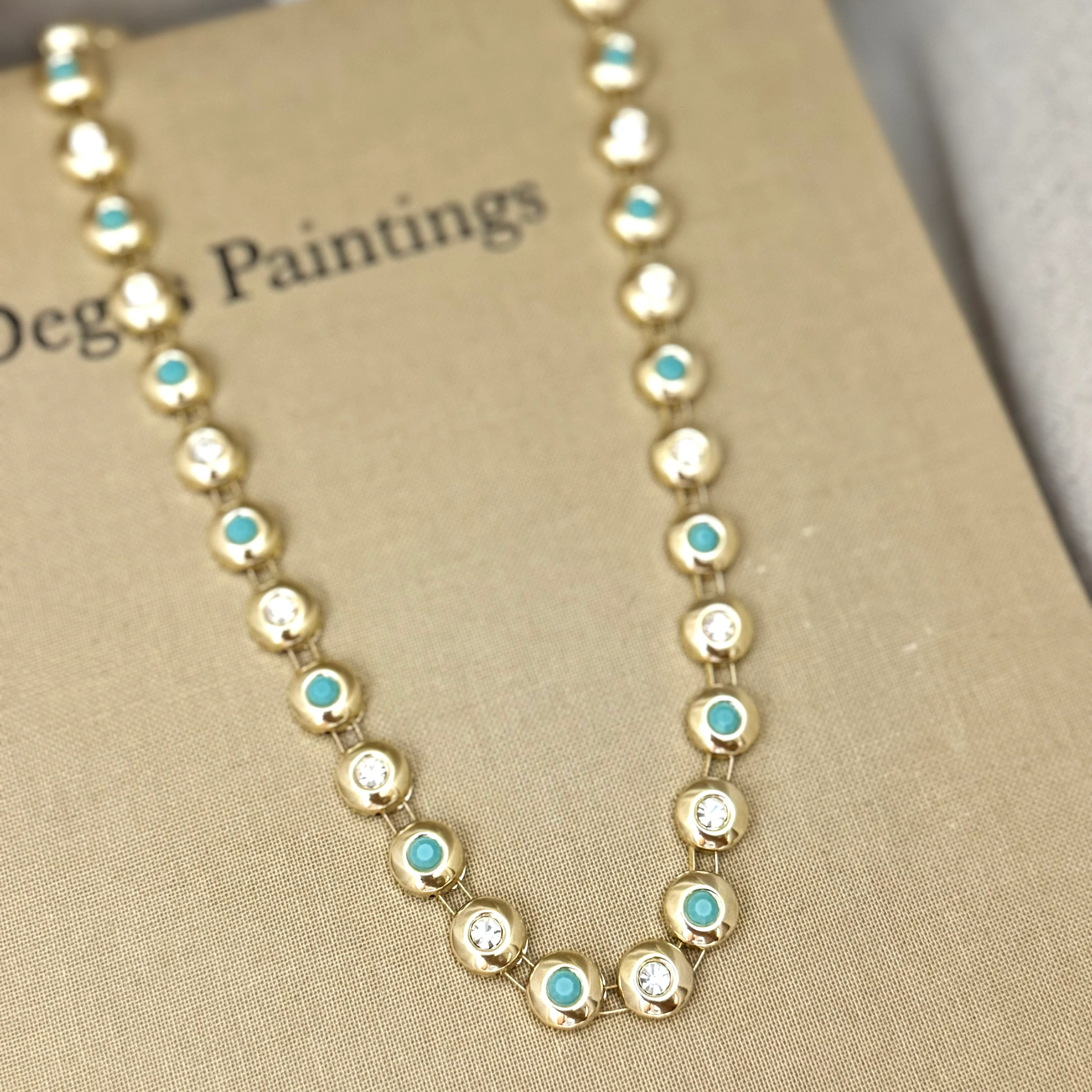 Özel Seri Mavi Boncuk Kolye