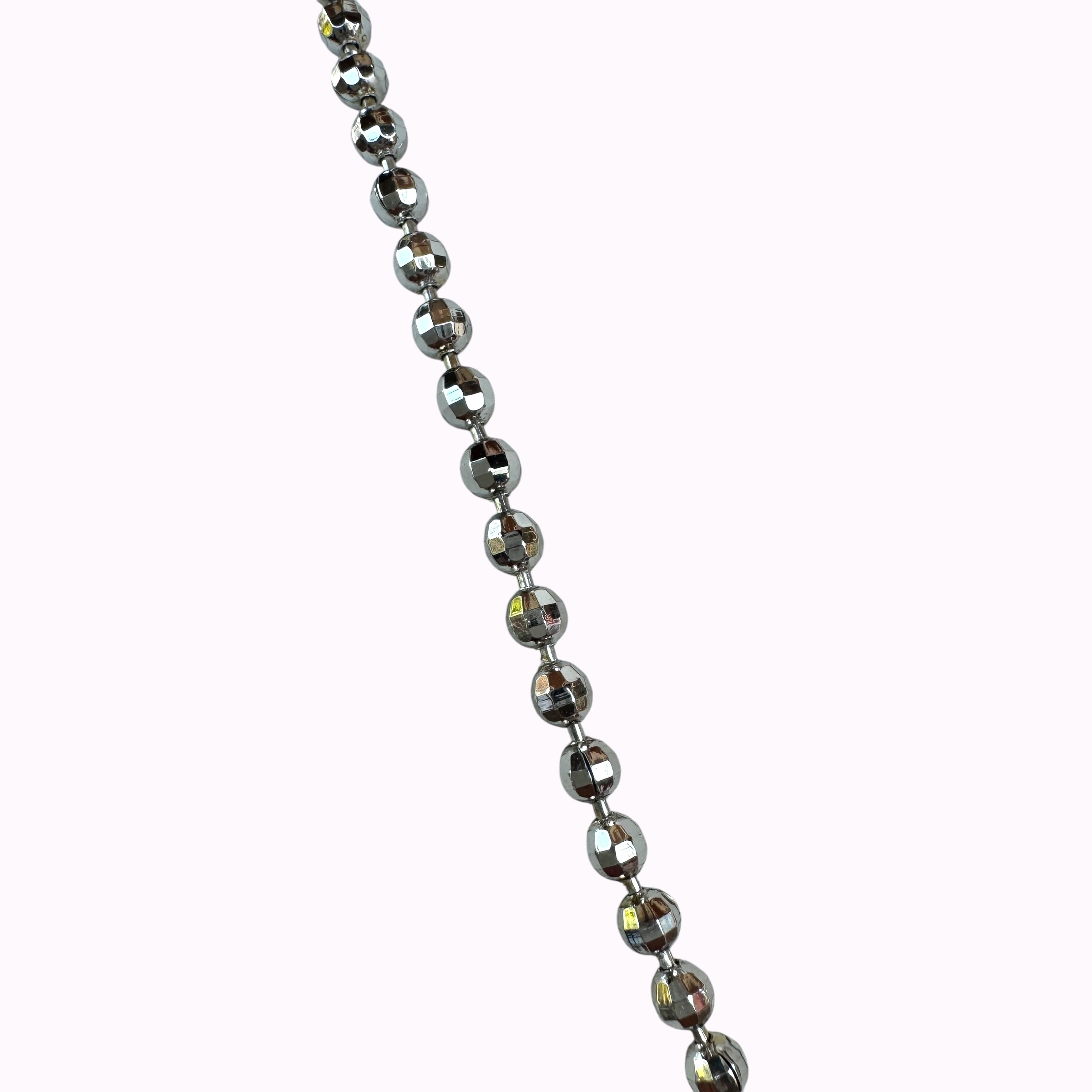 VIP Seri Silver Kısa Top Zincir